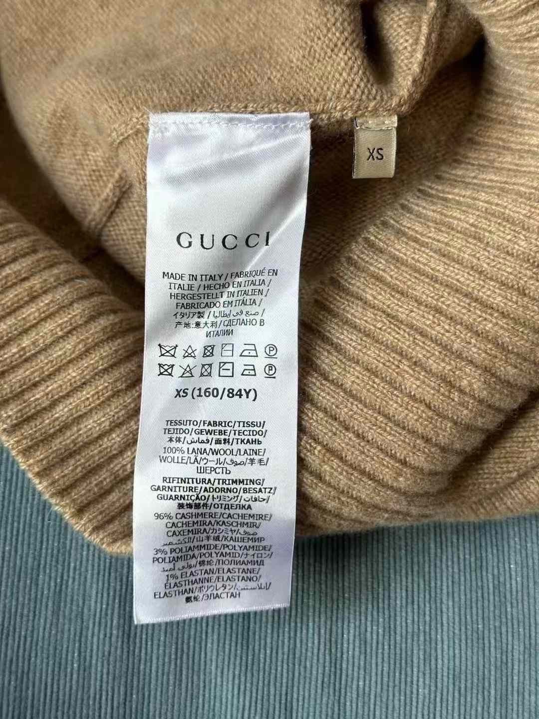 Gucci Gucci Horse-buttoned cashmere turtleneck sweater 2501-Nexta Size US XS / EU 42 / 0 - 3 Thumbnail