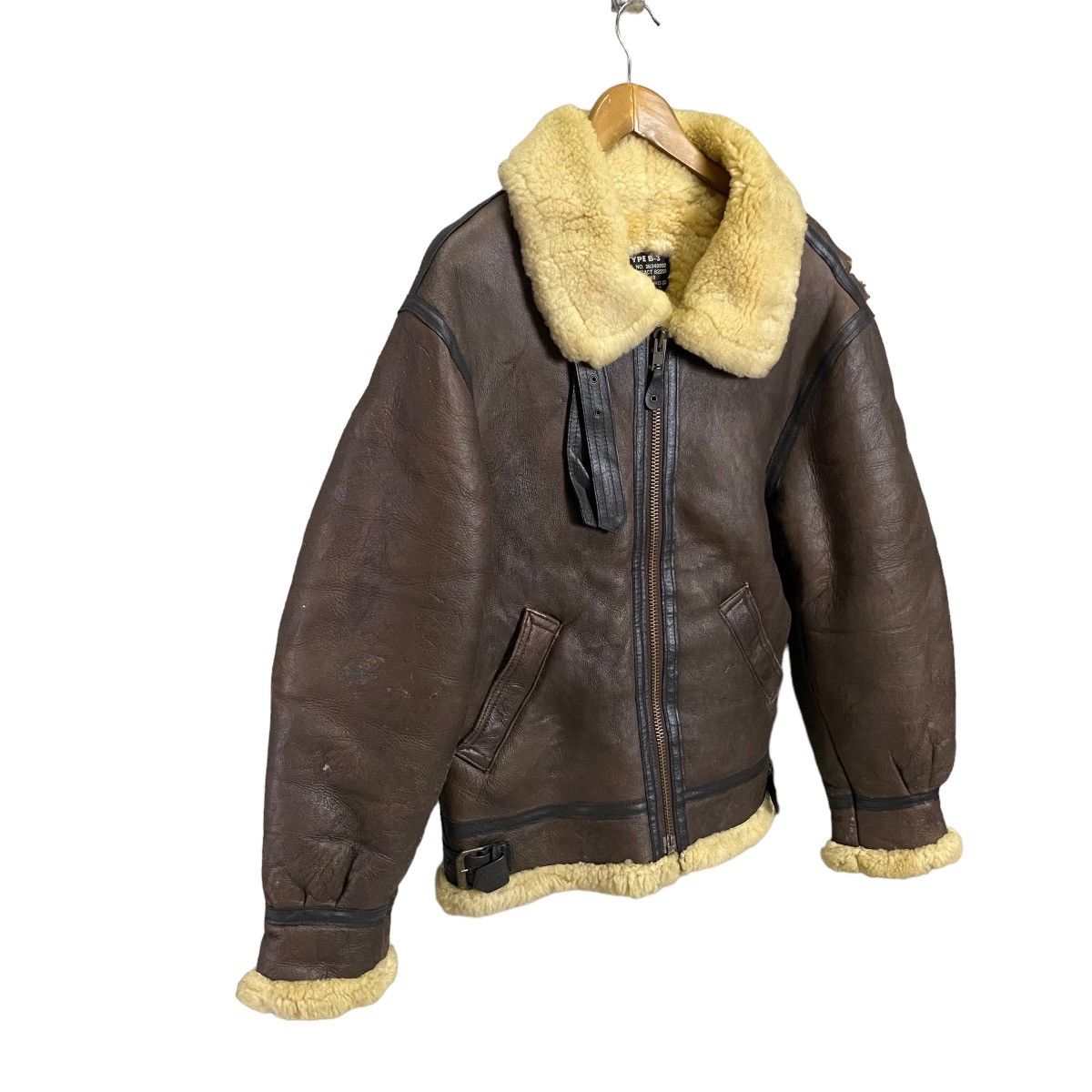 Vintage Vintage B-3 leather jacket Size US L / EU 52-54 / 3 - 2 Thumbnail