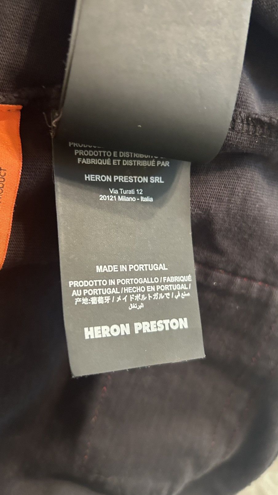 Heron Preston HERON PRESTON Flaming Skull Men's T-Shirt 🔥 Size US M / EU 48-50 / 2 - 7 Thumbnail
