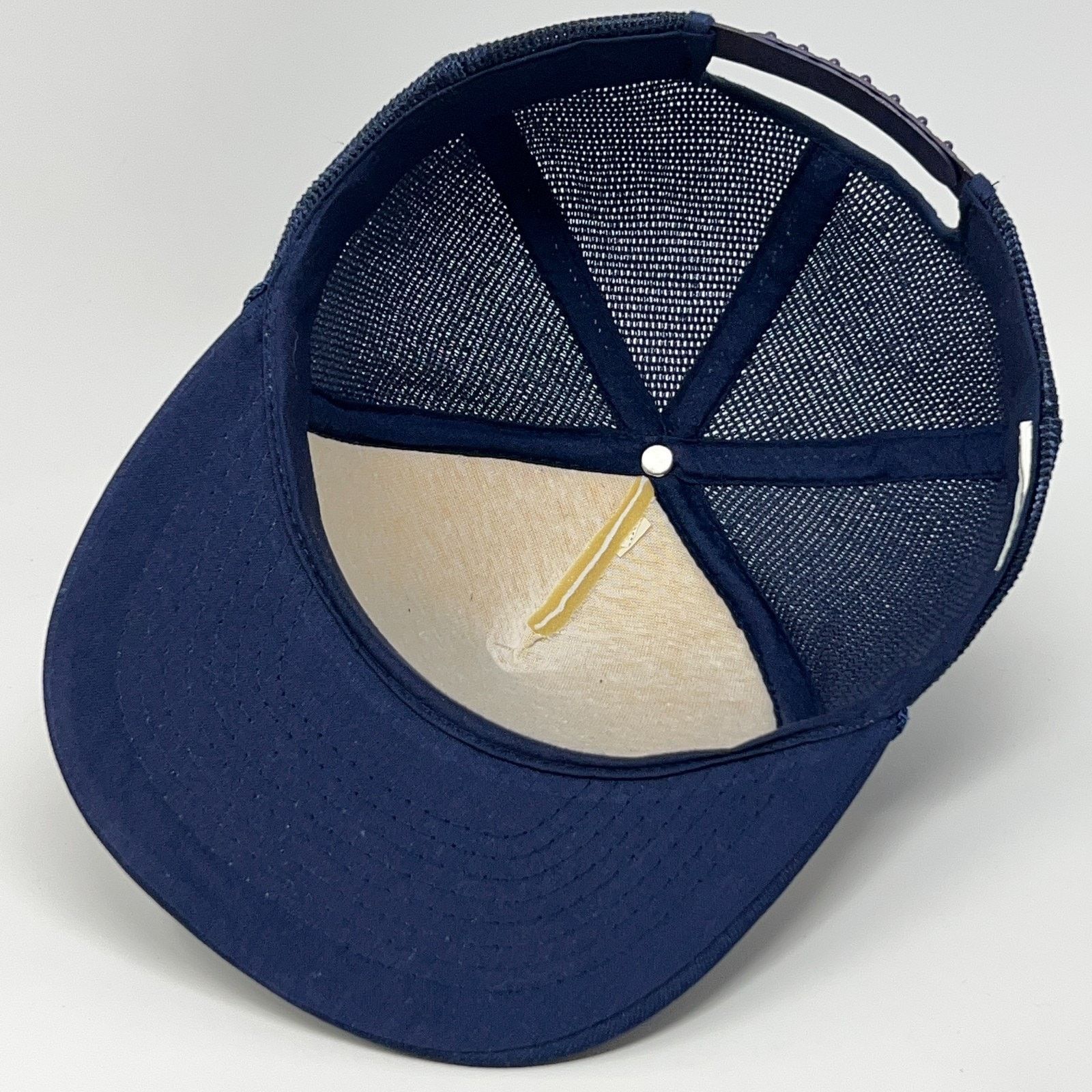 Vintage Vintage 80s Iowa Criminal Investigation Trucker Hat Cap Blue Size ONE SIZE - 4 Thumbnail