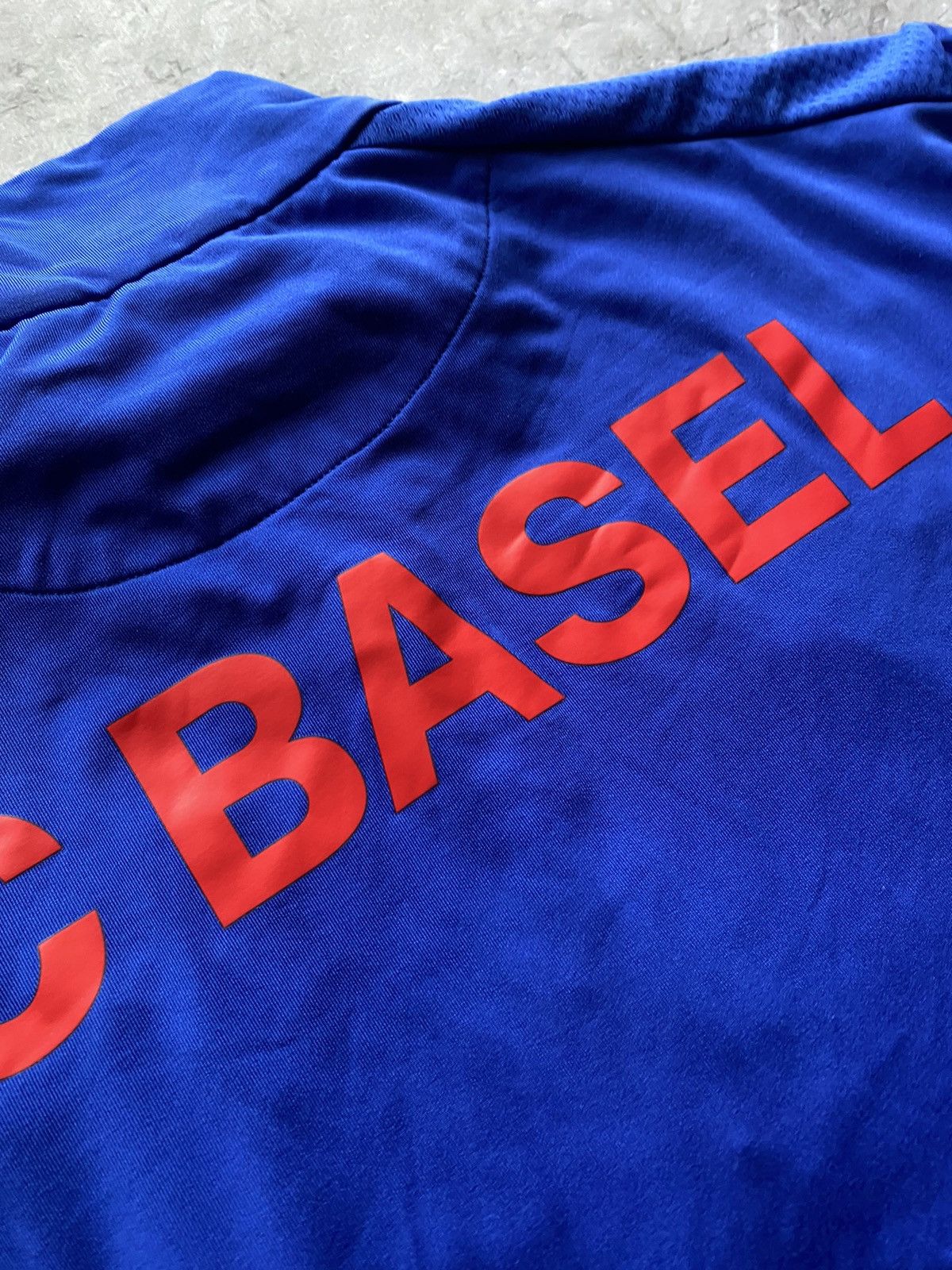 Macron Macron FC Basel Training Top Soccer Football Jacket 1/3 Zip Size US M / EU 48-50 / 2 - 14 Thumbnail