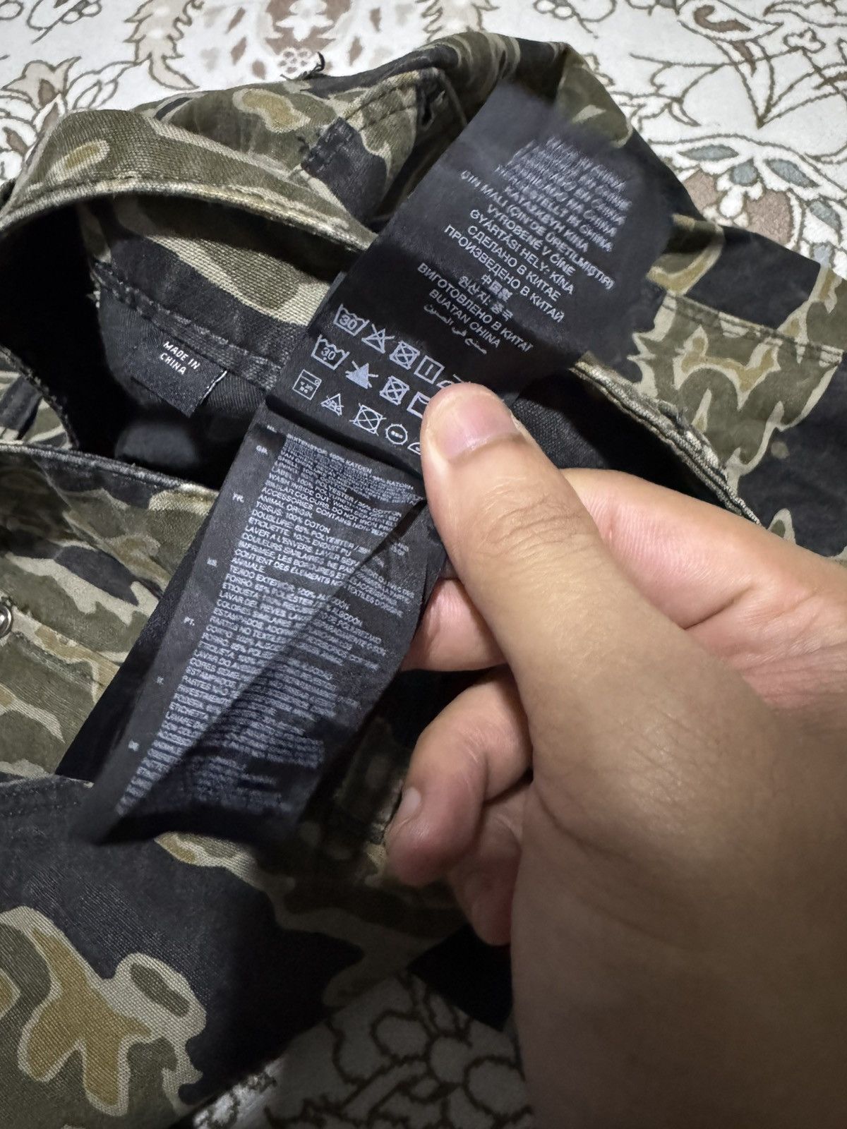 G-Star OG 5622 G Star Raw Tiger Stripe Double Knee Army Pant Size US 32 / EU 48 - 11 Thumbnail