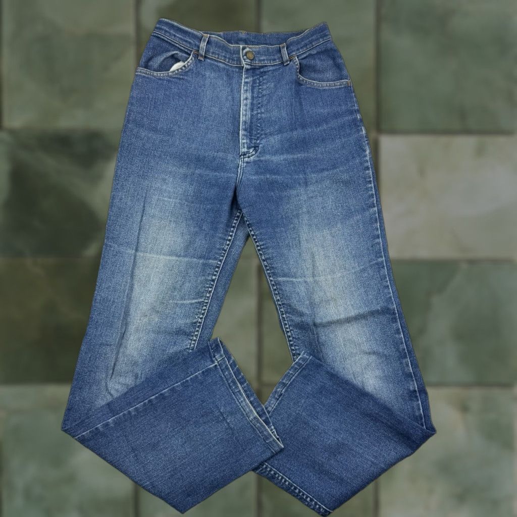 Lee Vintage Lee Jeans Womens 24x30 1970s Talon Zipper High Waist American Classic Size 34" / US 12 / IT 48 - 1 Thumbnail