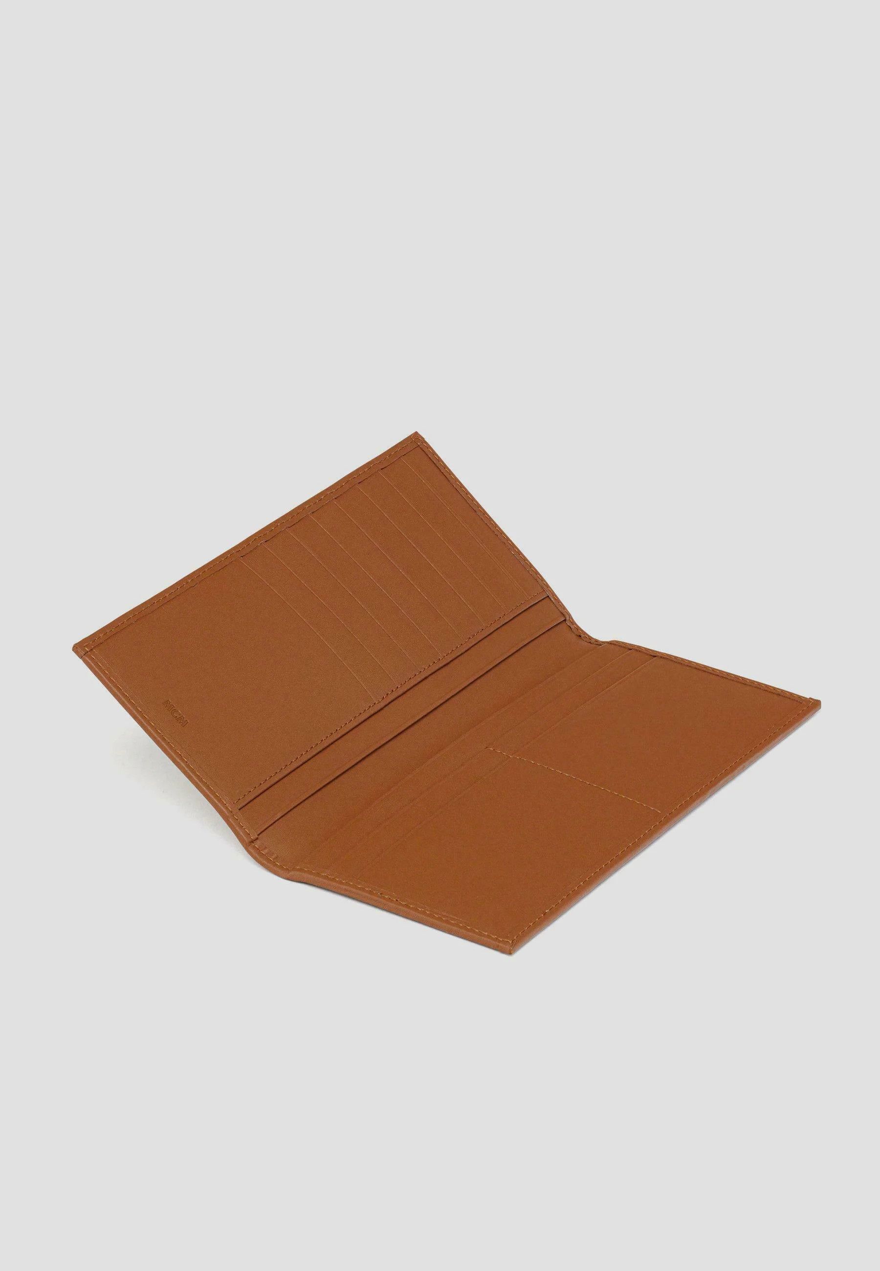 MCM o1mt1gz0125 Size: OS / Fold Large Wallet in Brown/Beige Size ONE SIZE - 3 Thumbnail