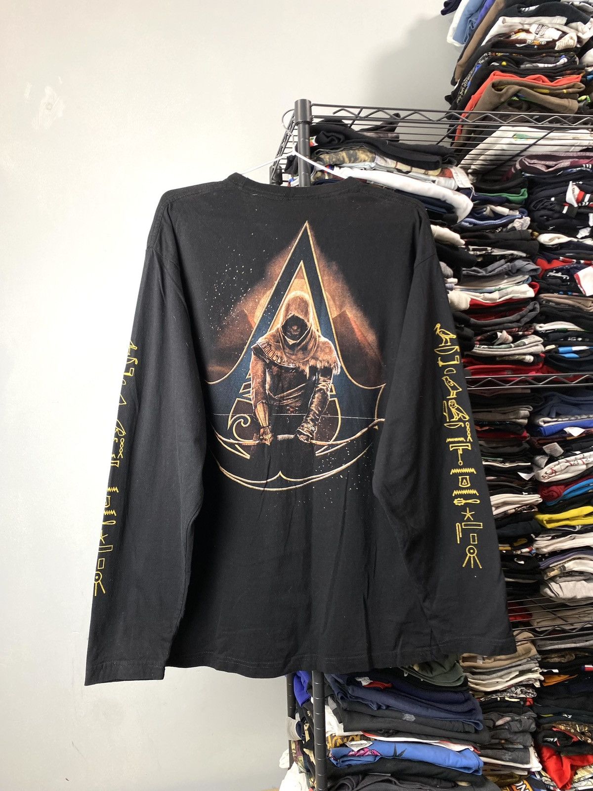 Expert Horror Vintage Style Assassin Creed Movie Game Longsleeve Tshirt Size US L / EU 52-54 / 3 - 2 Thumbnail