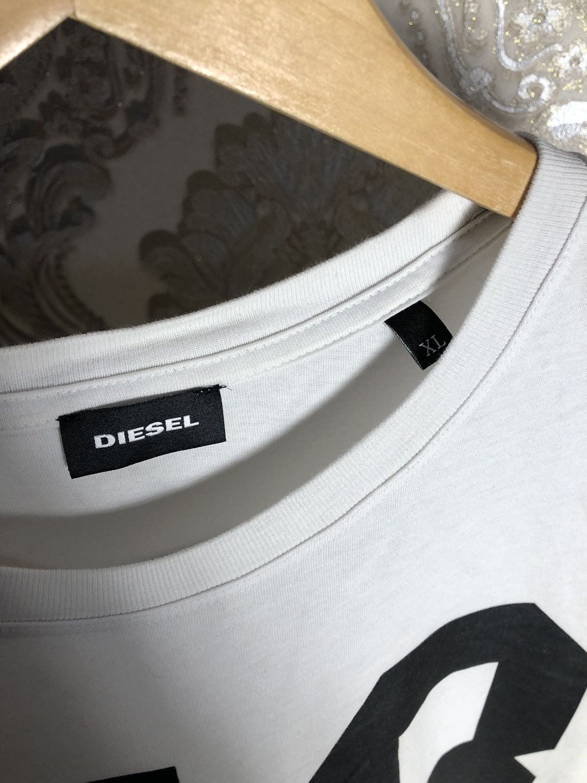 Diesel × Vintage VERY RARE DIESEL INDUSTRY DENIM DEVISION T-SHIRT DESIGNER Size US XL / EU 56 / 4 - 4 Thumbnail