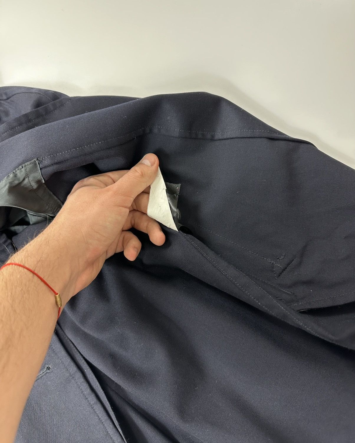 Comme des Garcons Comme Des Garcons x H&M Wool Coat Navy Blue Size US L / EU 52-54 / 3 - 12 Thumbnail