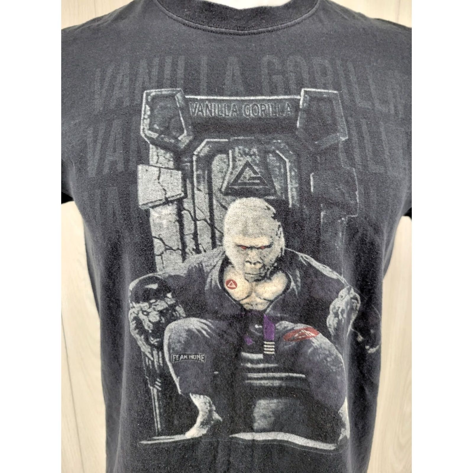 Gildan VINTAGE Christian The Vanilla Gorilla Echols MMA Shirt Size Medium Black Gildan Mens Short Sleeve T-Shirt Graphic Print Size US M / EU 48-50 / 2 - 2 Thumbnail