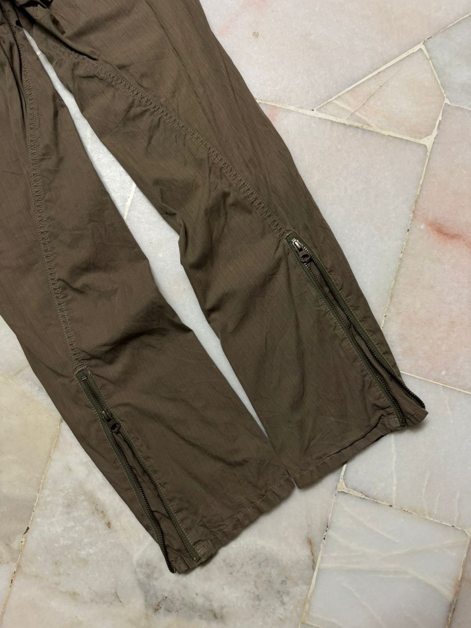PPFM 💥Double Waist💥Vintage Ppfm Double Waist Spiral Leg Zipper Size US 29 - 21 Thumbnail