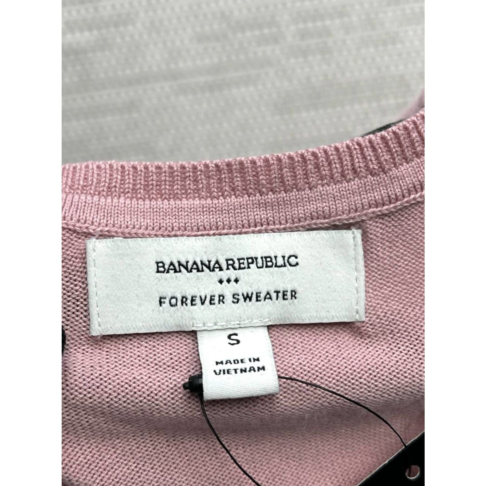 Banana Republic Banana Republic Sweater Women's Small Pink Cotton Knit Pullover New Shirt Pullover Winter Fall Spring Casual Mens Womens Girls Boys Size S / US 4 / IT 40 - 3 Thumbnail