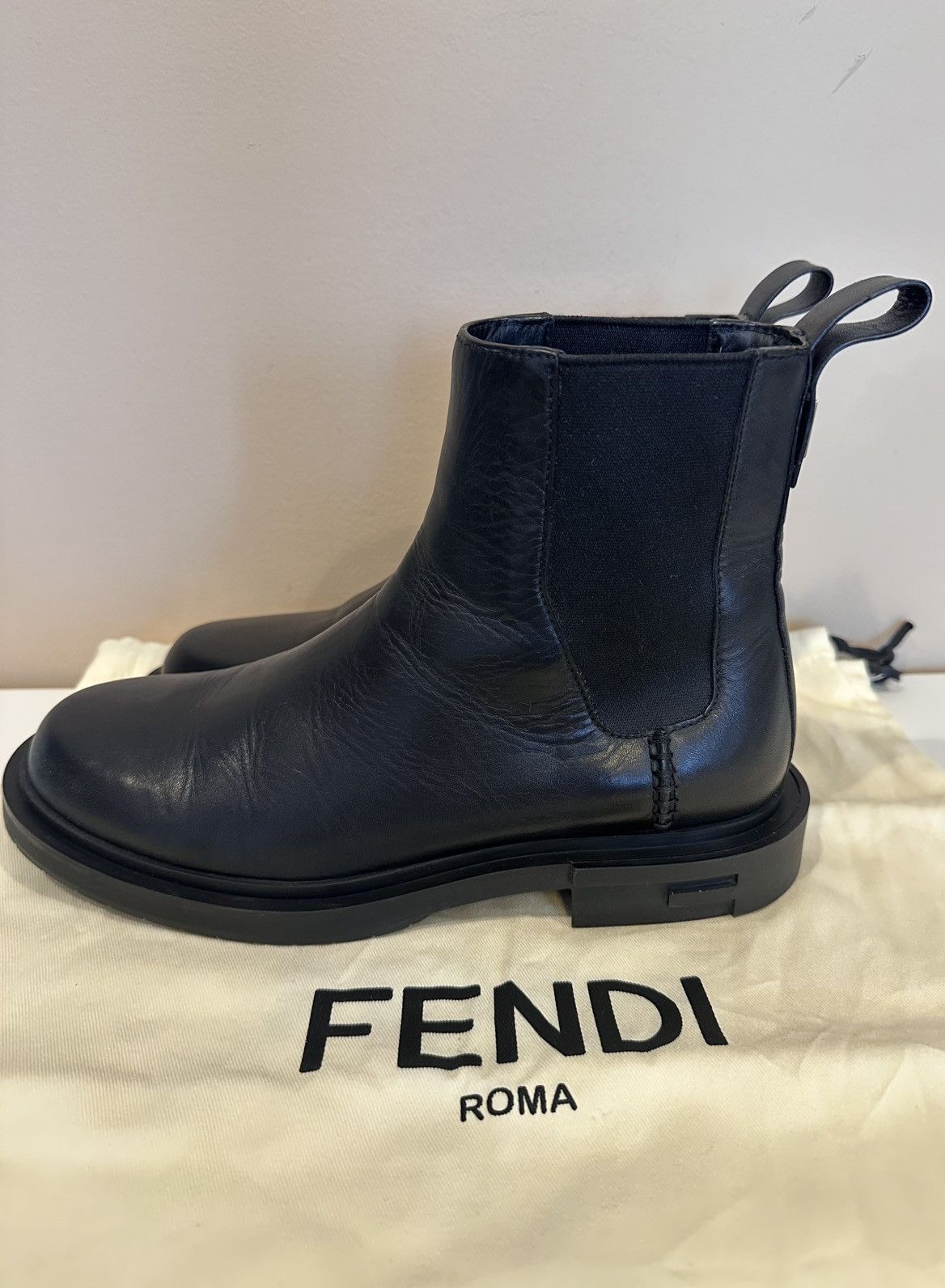 Fendi Fendi Frame Chelsea Boots Size US 8 / EU 41 - 1 Thumbnail