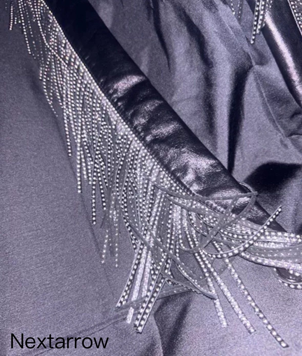 Saint Laurent Paris × Yves Saint Laurent Saint Laurent slp16SS Leather Collar Riveted Tassel Suit Size US S / EU 44-46 / 1 - 2 Thumbnail
