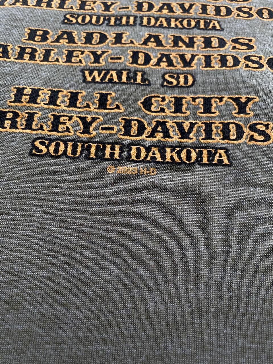 Harley Davidson × Vintage Crazy Harley Davidson 2023 Sturgis Black Hills Rally T-Shirt Size US M / EU 48-50 / 2 - 10 Thumbnail