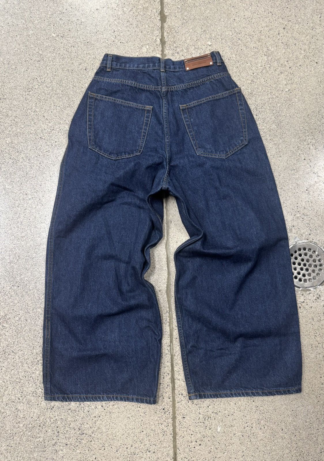 Dries Van Noten Dries Van Noten ‘Pleated’ Wide Leg Denim Size US 28 / EU 44 - 3 Thumbnail