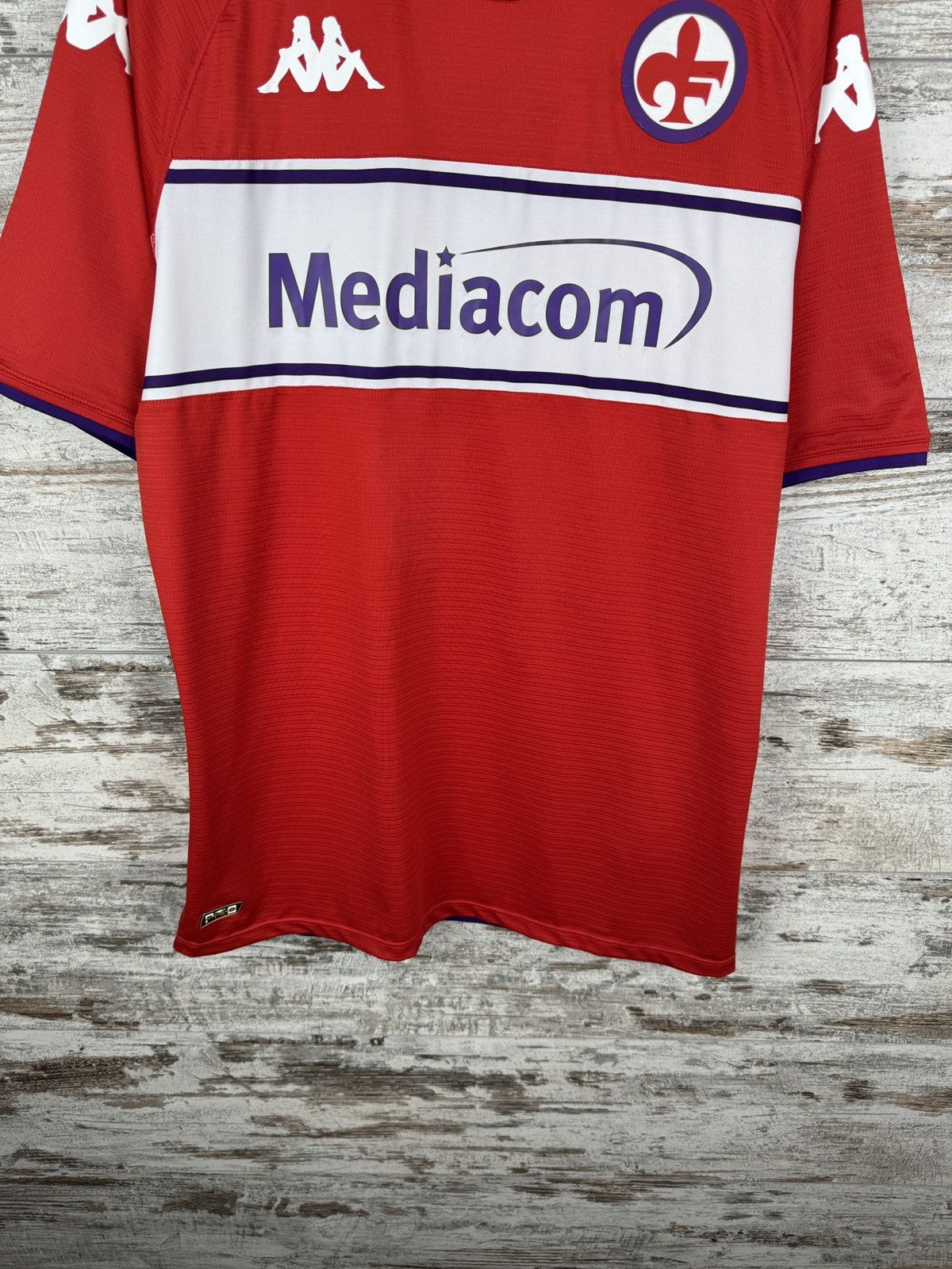 Kappa Mens Vintage Kappa Fiorentina FC football soccer jersey Size US L / EU 52-54 / 3 - 3 Thumbnail
