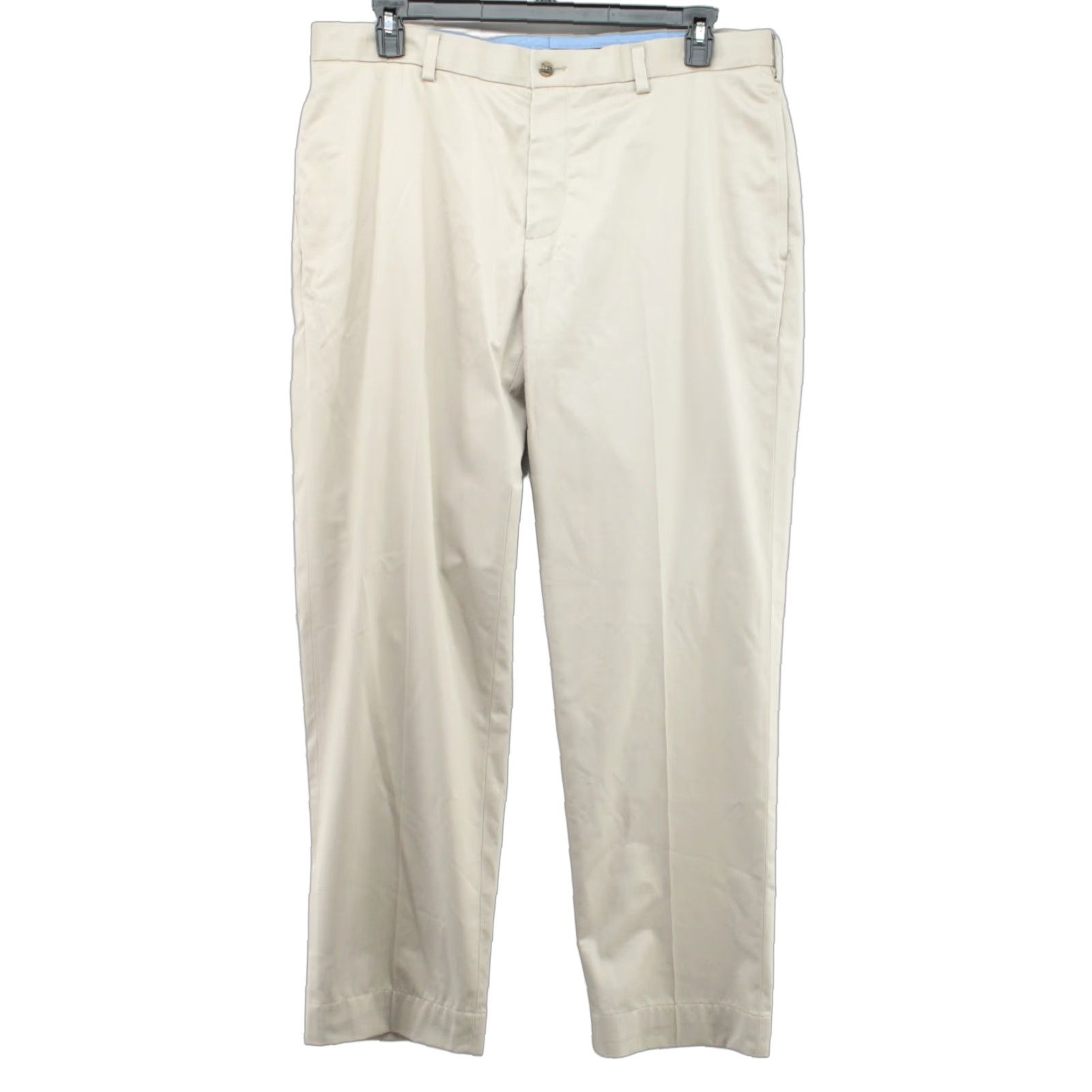 Brooks Brothers Brooks Brothers Pants Men 38x30 Beige Advantage Chino Flat Front Regular Cotton City Preppy Work Mens Size US 38 / EU 54 - 1 Thumbnail