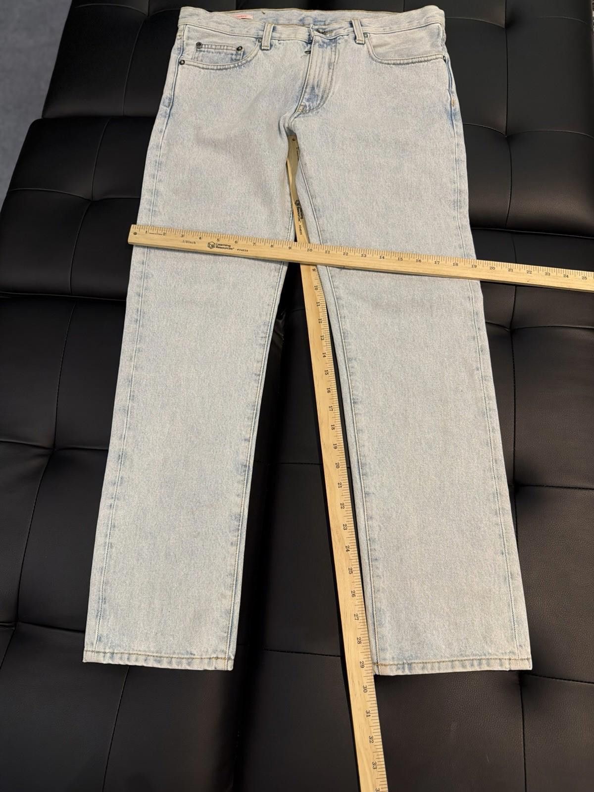 Off-White Off White c/o Virgil Abloh Jeans Men 31x30 Diagonal Stripe Size US 31 - 7 Thumbnail