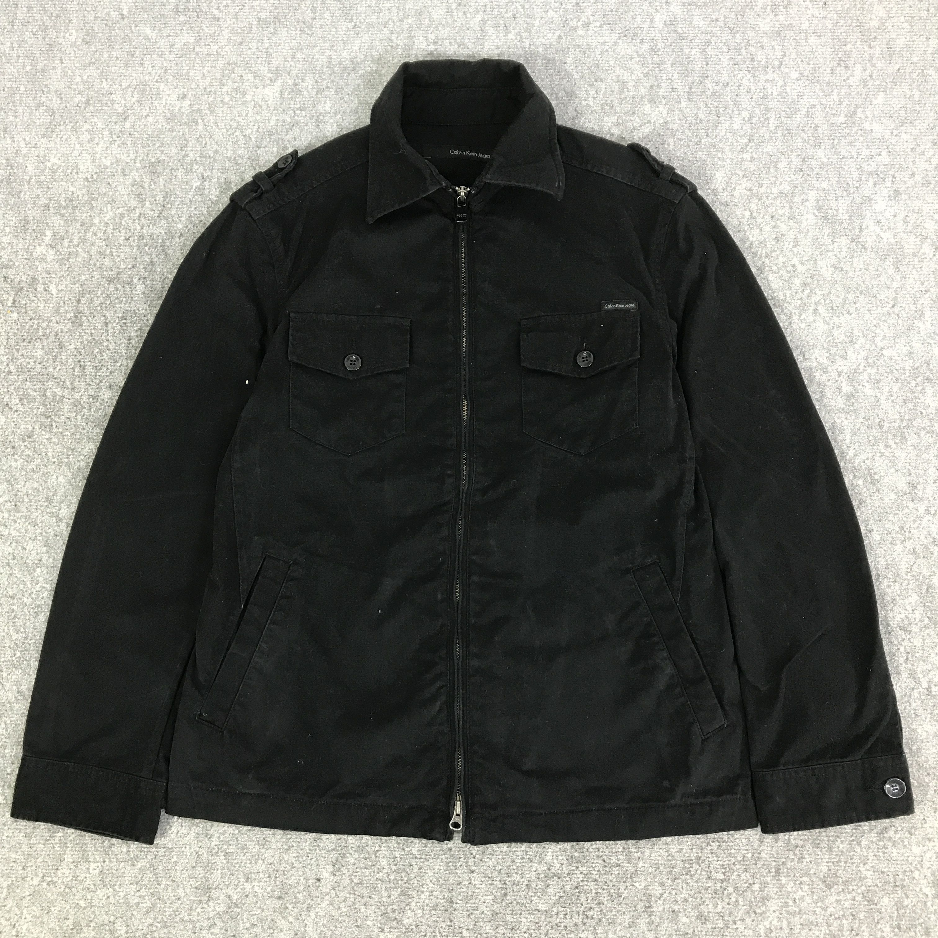 Calvin Klein CALVIN KLEIN ZIP JACKET Size US XL / EU 56 / 4 - 1 Thumbnail