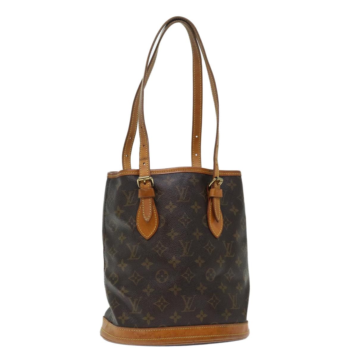 Louis Vuitton LOUIS VUITTON Monogram Bucket PM Shoulder Bag M42238 Size ONE SIZE - 1 Thumbnail