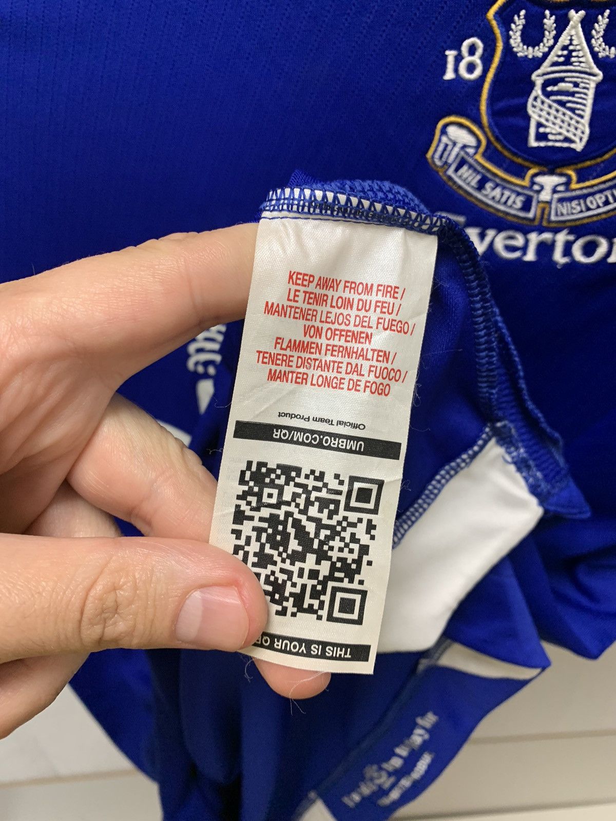 Umbro Everton umbro vintage soccer jersey Xl Chang Size US XL / EU 56 / 4 - 5 Thumbnail