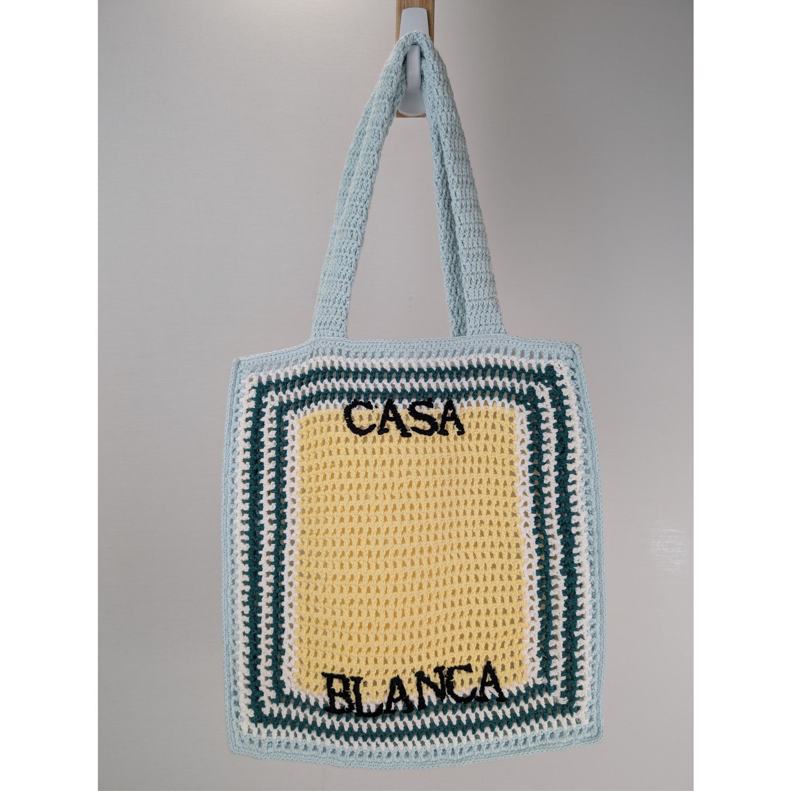 Casablanca o1rshd1 Size: OS / Knit Cotton Crochet Bag in Multicolor Size ONE SIZE - 9 Thumbnail