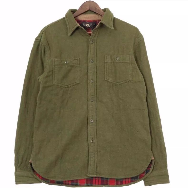 RRL Ralph Lauren Double layered thickened washed military