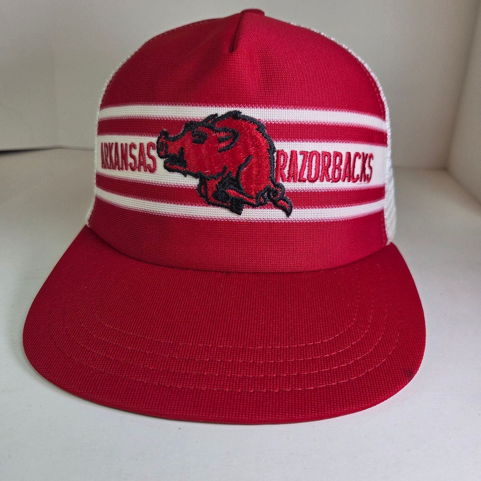 Other Vintage Arkansas Razorbacks Trucker Hat Size ONE SIZE - 1 Thumbnail