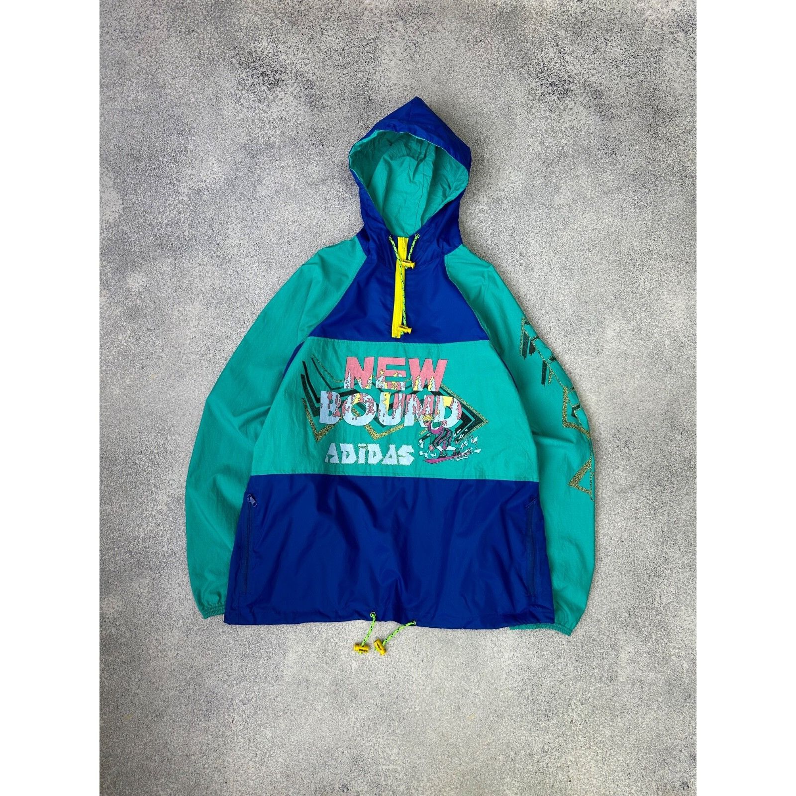 Adidas VTG Adidas Ventex Yugoslavia New Bound Rare Anorak Jacket Size US L / EU 52-54 / 3 - 1 Thumbnail