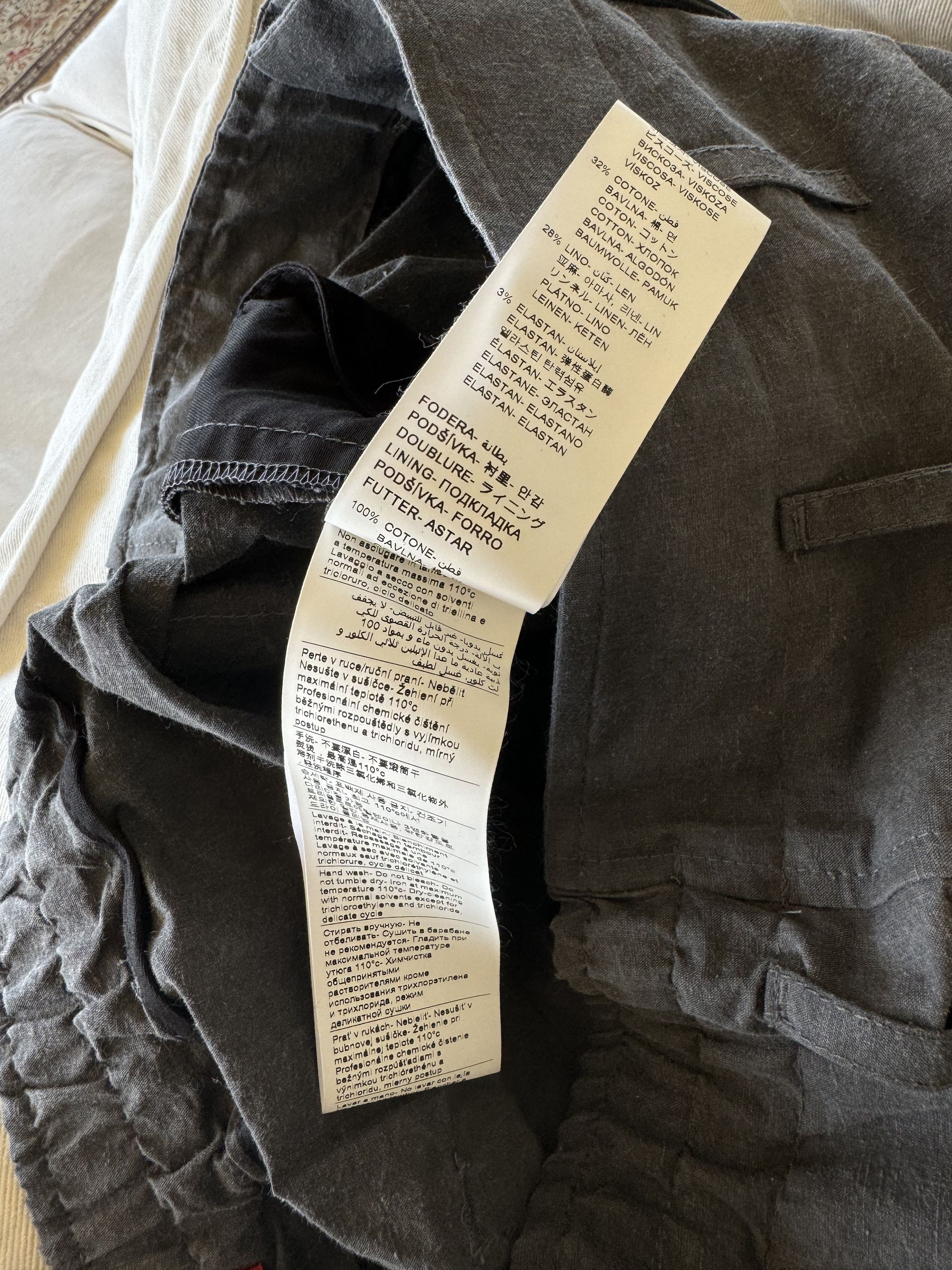 424 424 Gray Cargos NWT Size US 34 / EU 50 - 14 Thumbnail