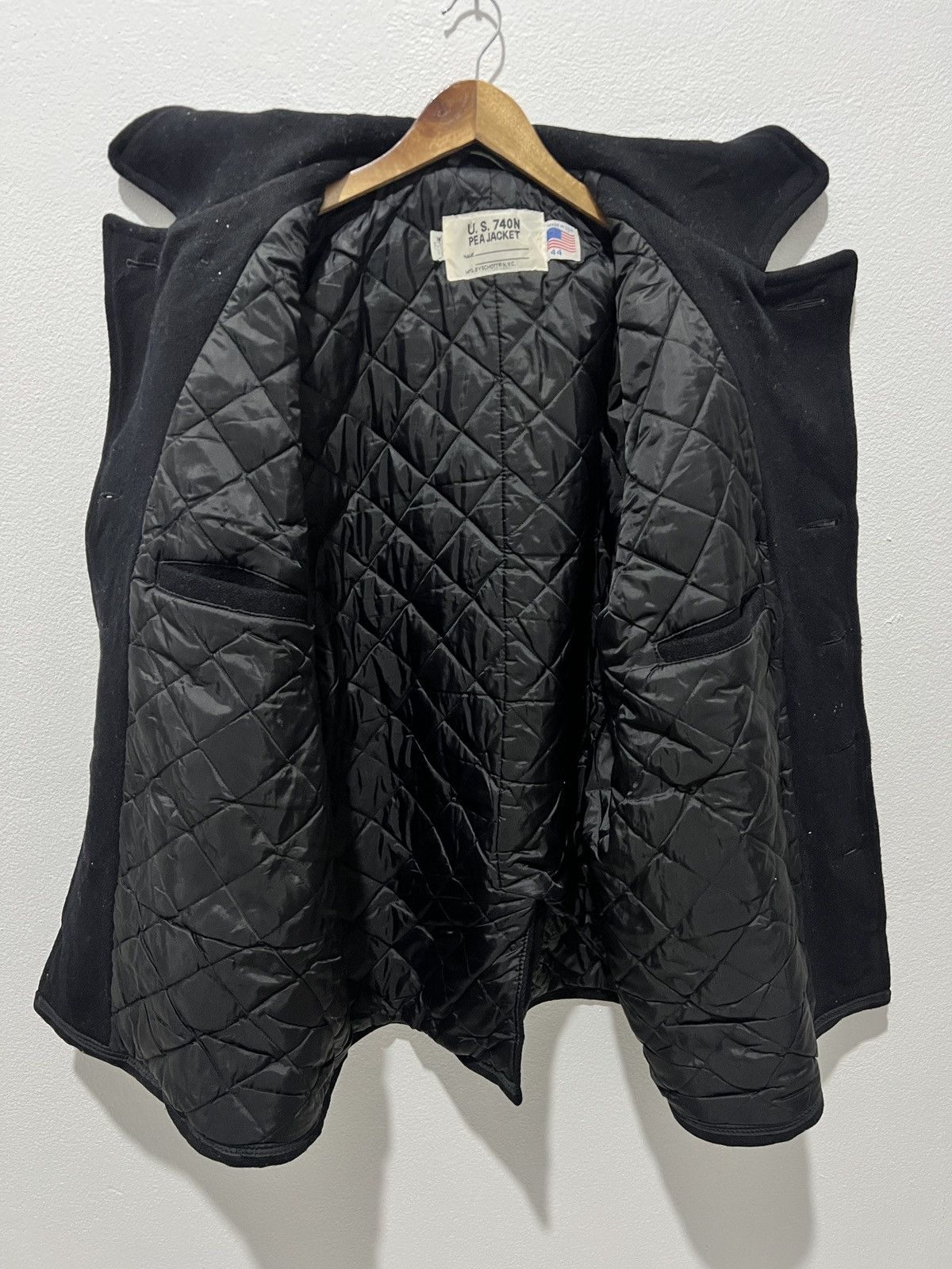 Schott × Vintage Vintage Schott US 74ON Pea Jacket Size US L / EU 52-54 / 3 - 3 Thumbnail