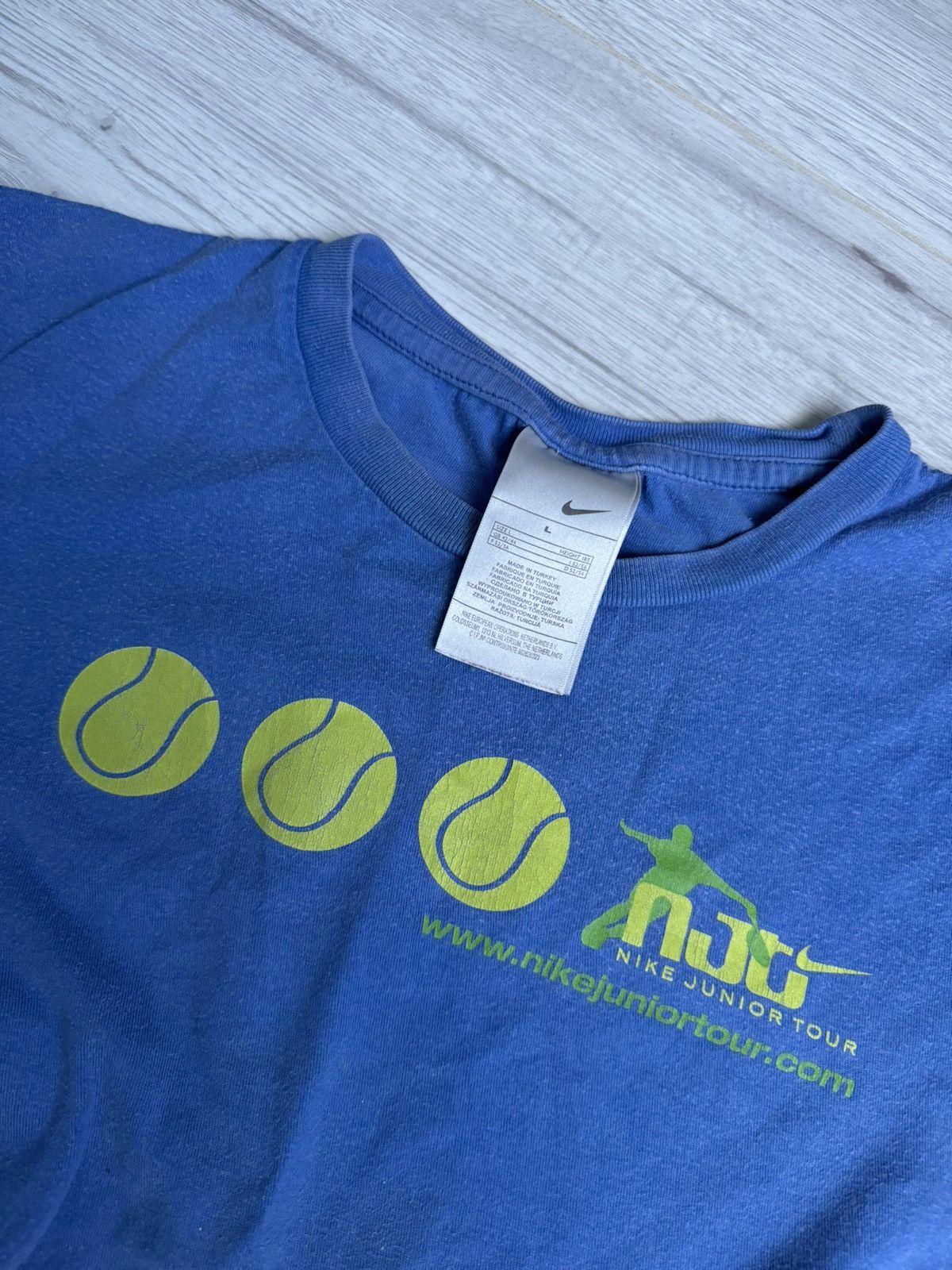 Nike × Vintage Vintage Tee nike tennis shirt I’m next shirt Size US L / EU 52-54 / 3 - 3 Thumbnail