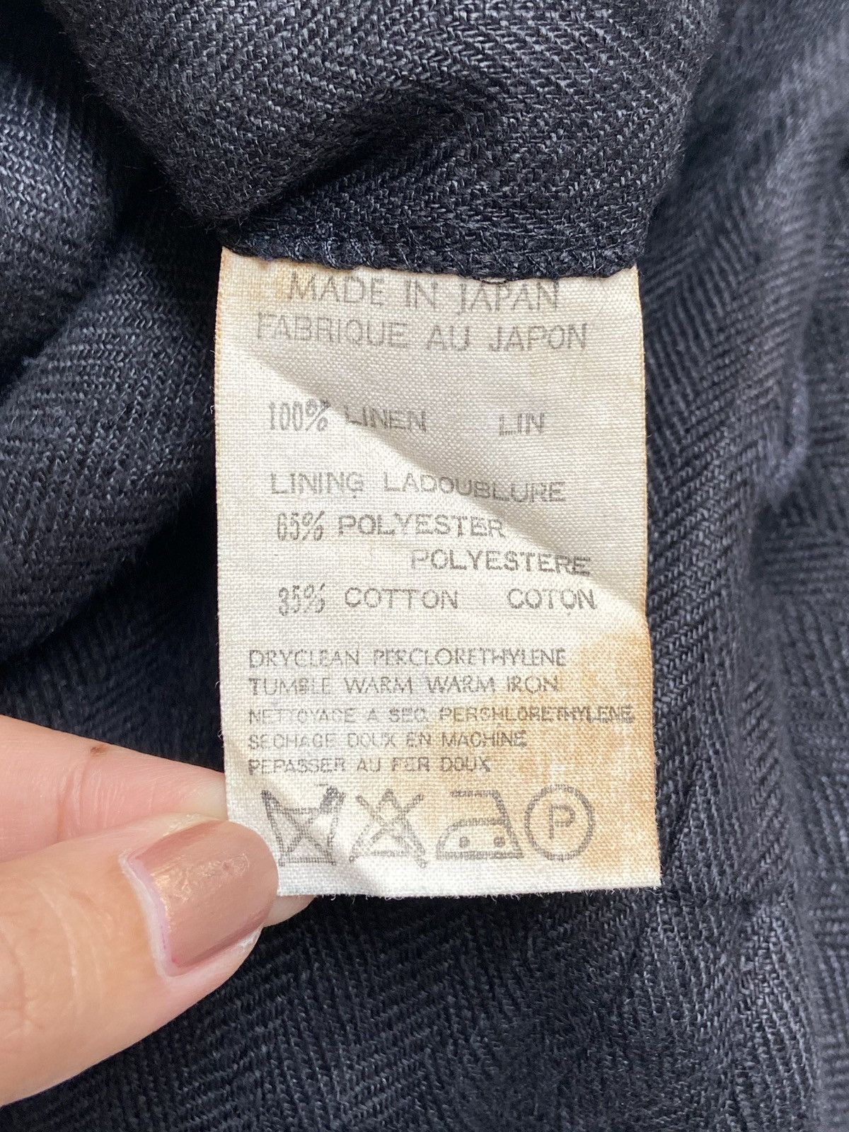 Designer × Japanese Brand YOSHIHIHO Black Long Pants Size US 28 / EU 44 - 15 Thumbnail