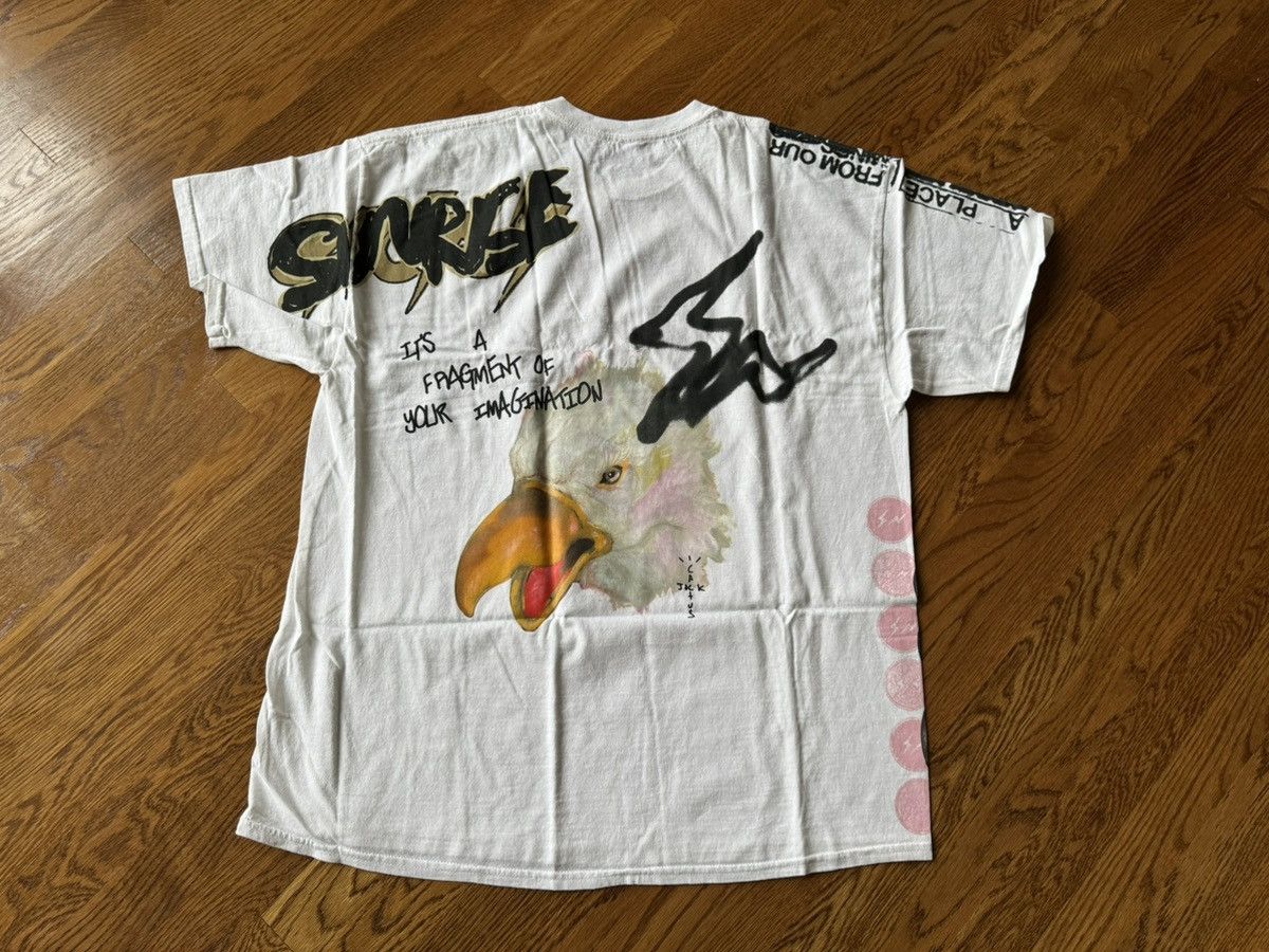 Fragment Design × Hiroshi Fujiwara × Travis Scott Large Cactus Jack for Fragment Sunrise Tee Shirt White Size US L / EU 52-54 / 3 - 2 Thumbnail