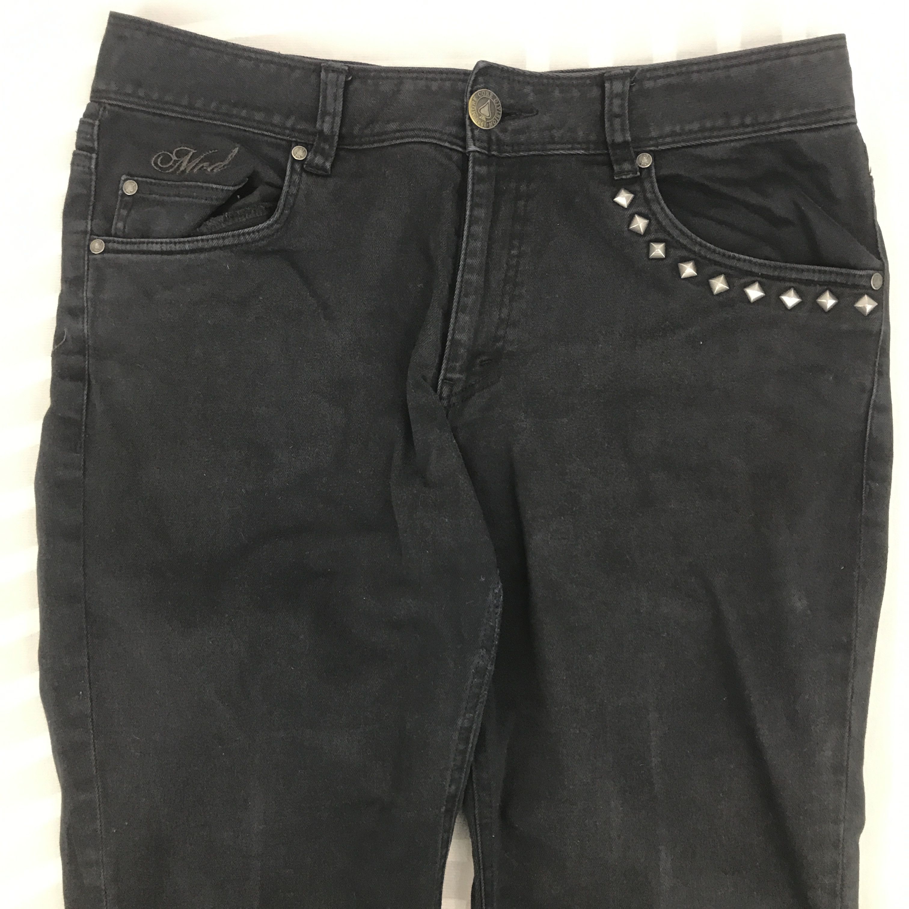 Japanese Brand × Vintage Vintage Japan pants Superior Mothers Denim black Size US 34 / EU 50 - 2 Thumbnail