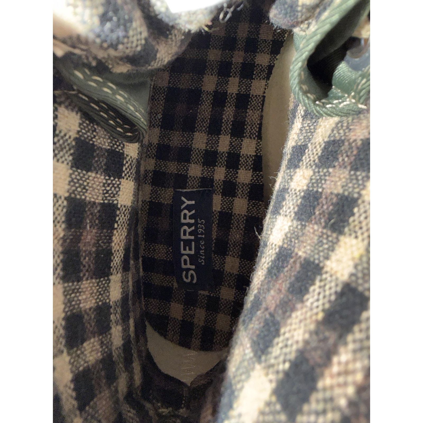 Sperry Sperry Boots Womens Size 8.5 Green Duck Ankle Rain Plaid Size US 6.5 / IT 36.5 - 9 Thumbnail