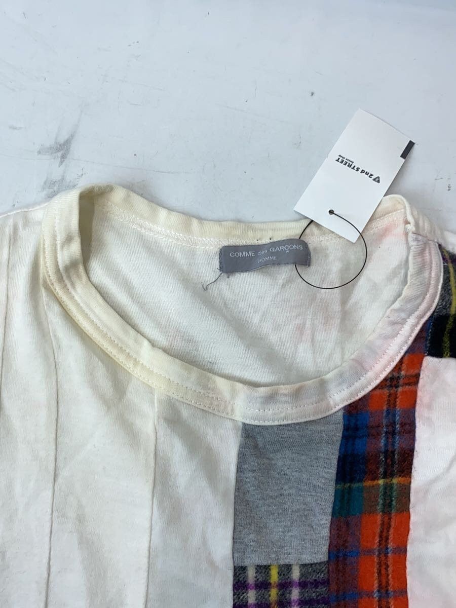 Comme des Garcons Homme AD2001 Reconstructed Patchwork Tee Size US S / EU 44-46 / 1 - 4 Thumbnail