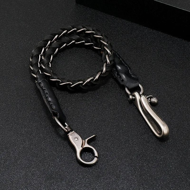 Japanese Brand × Vintage 2025 Leather Pant Chain Size ONE SIZE - 2 Thumbnail