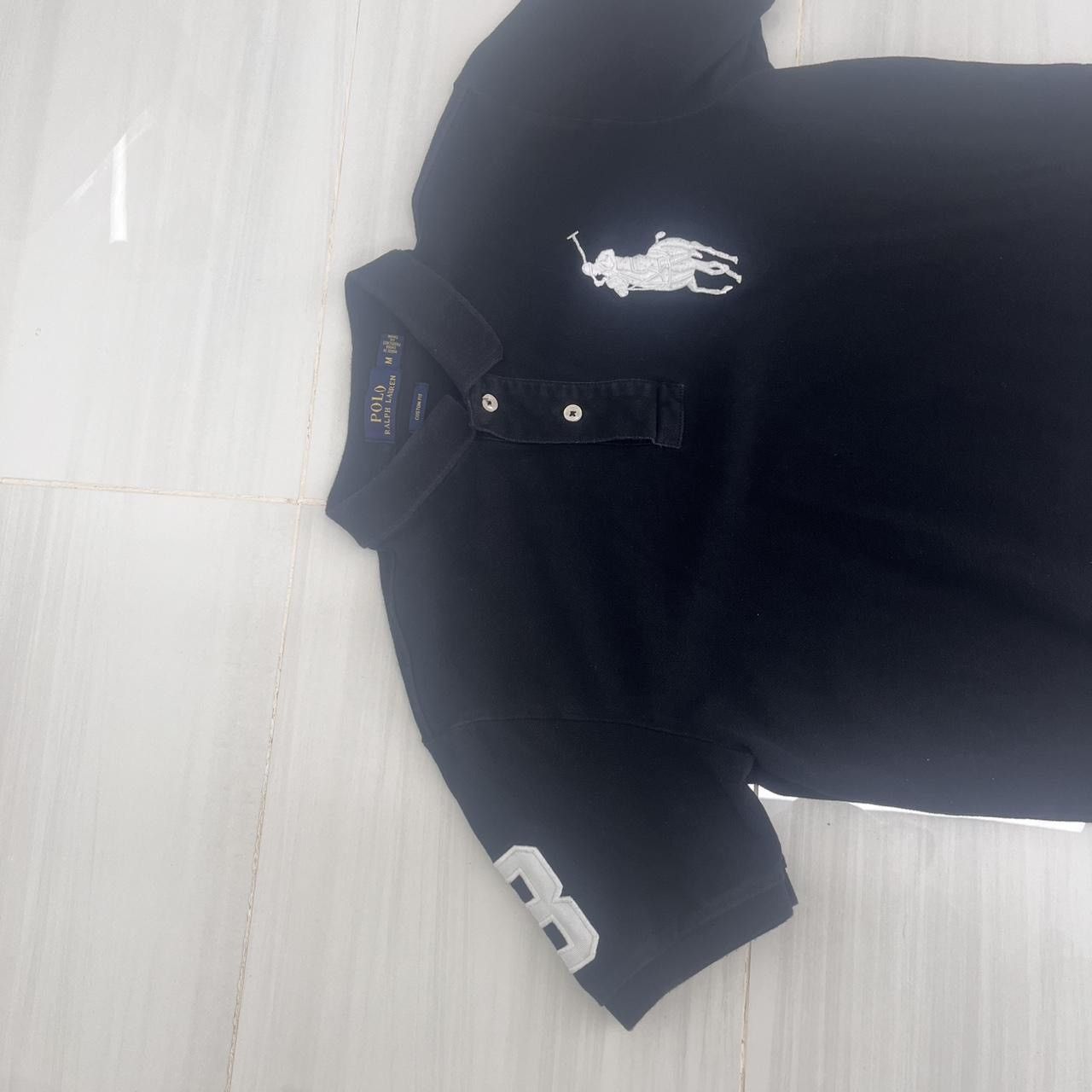 Polo Ralph Lauren × Vintage BLACK POLO RALPH LAUREN Size US M / EU 48-50 / 2 - 2 Thumbnail