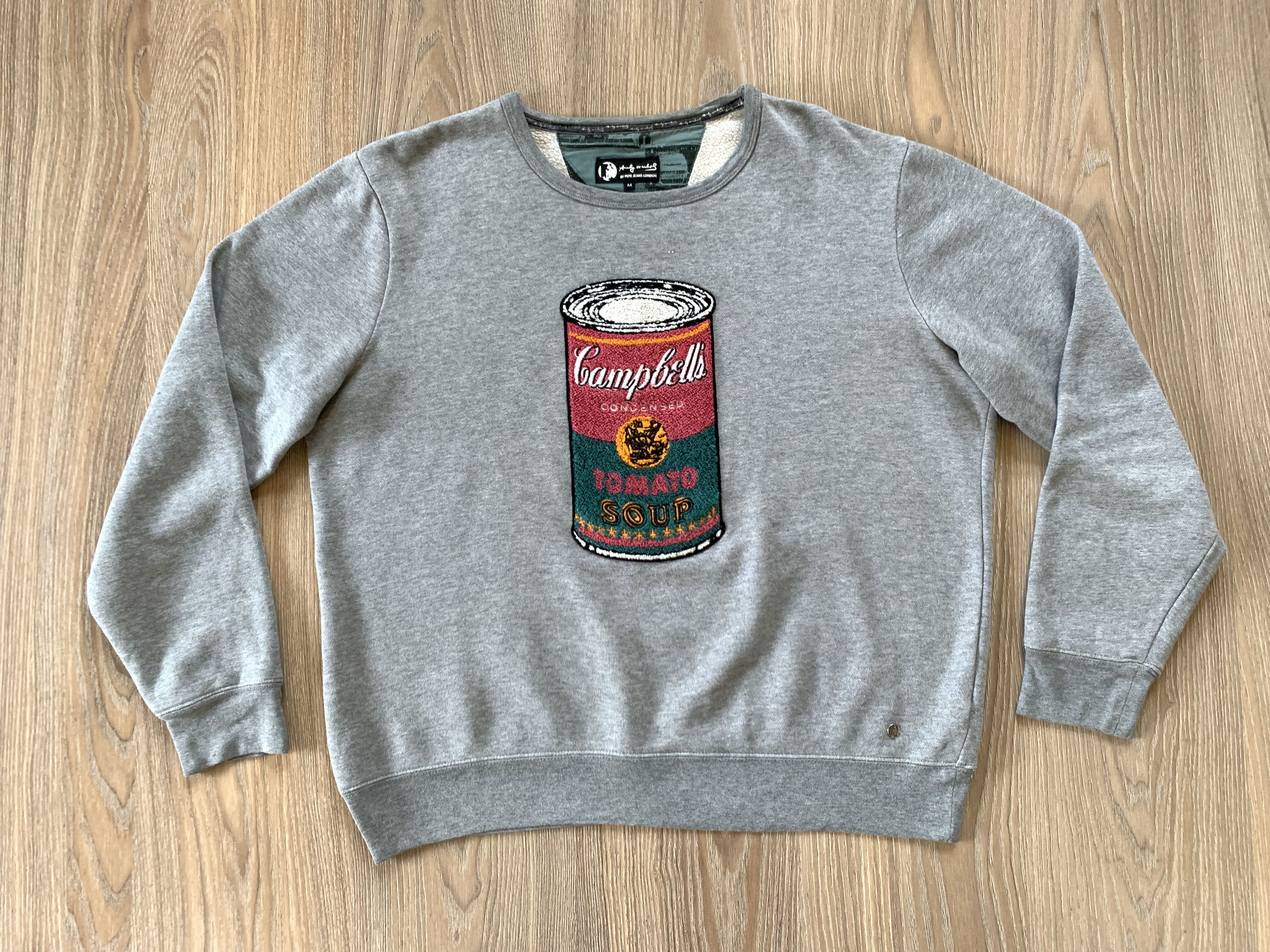 Pepe Jeans Andy Warhol Printed Sweatshirt Size US M / EU 48-50 / 2 - 2 Thumbnail