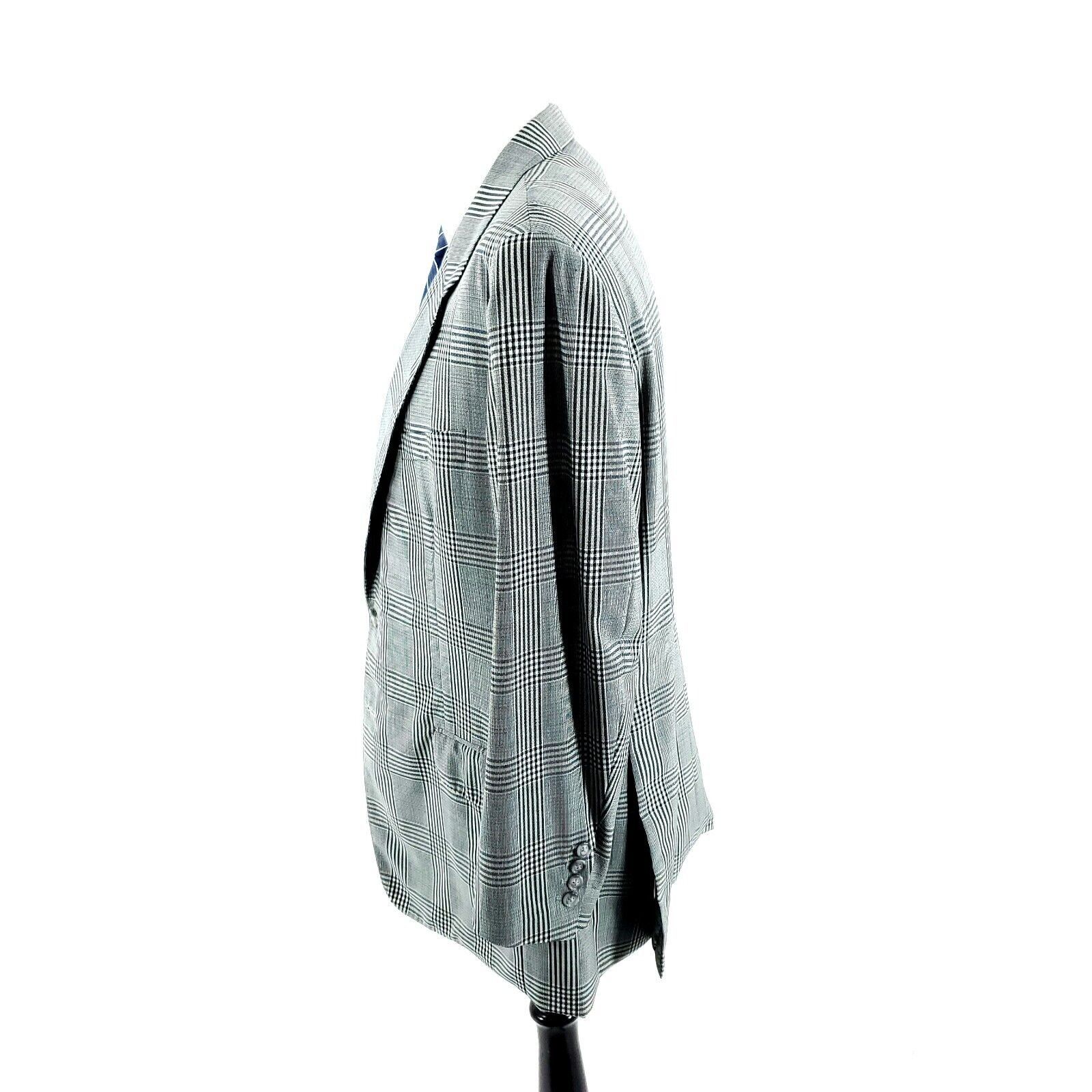 Ermenegildo Zegna DAMAGED Ermenegildo Zegna High Performance Wool 2 Button Bla Size 42L - 4 Thumbnail