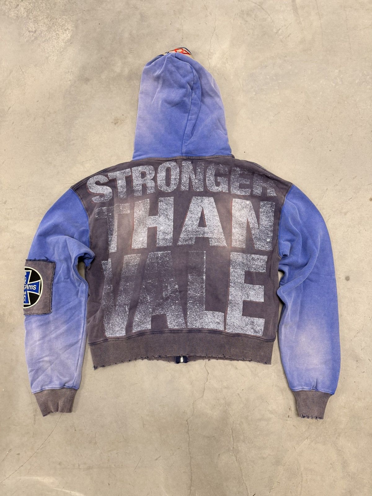Vale Vale Forever Valley Dreams Blue Queen Zip Up Hoodie 2X-Large Size US XXL / EU 58 / 5 - 3 Thumbnail