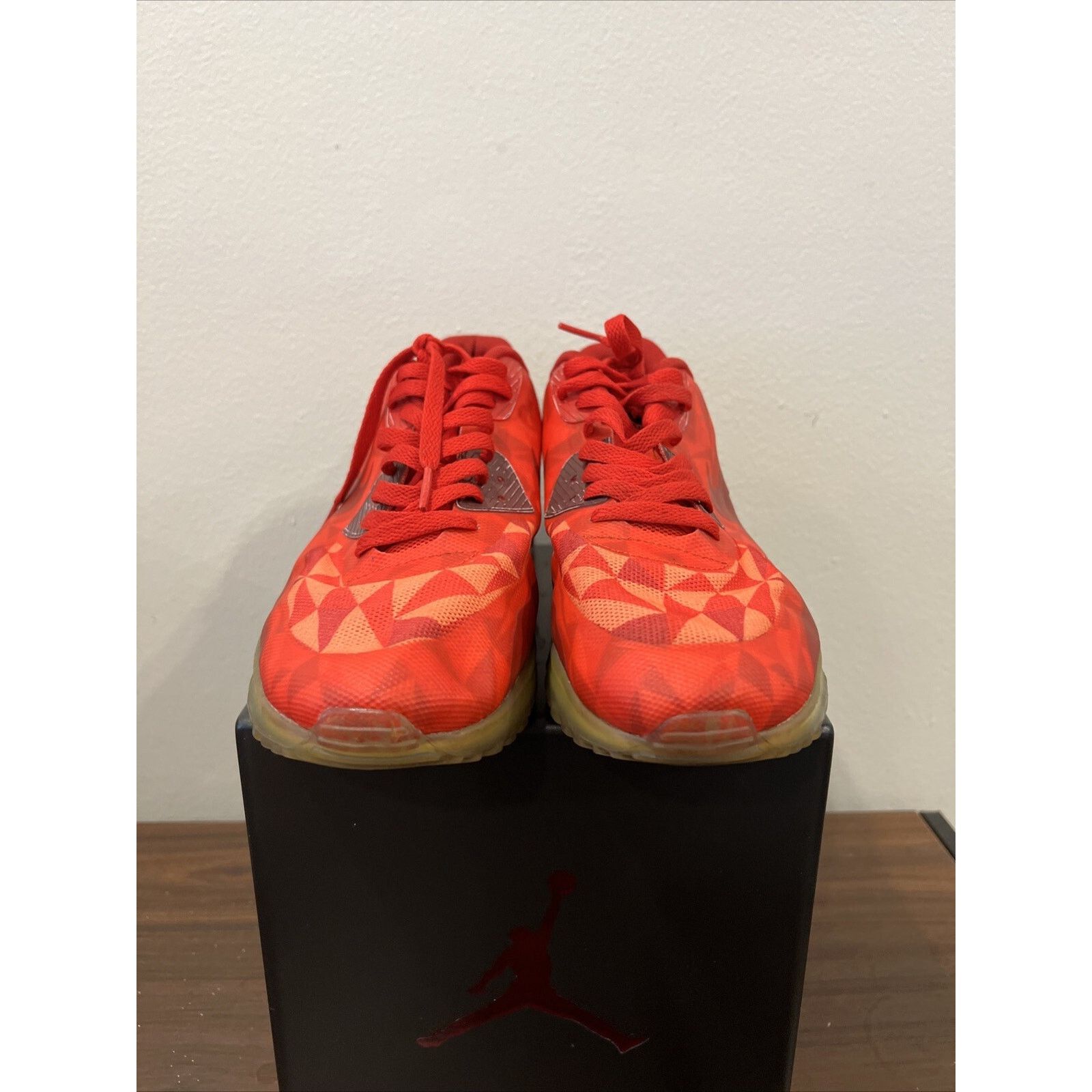 Nike Size 10,5 - Nike Air Max 90 Ice Gym Red Size US 10.5 / EU 43-44 - 5 Thumbnail
