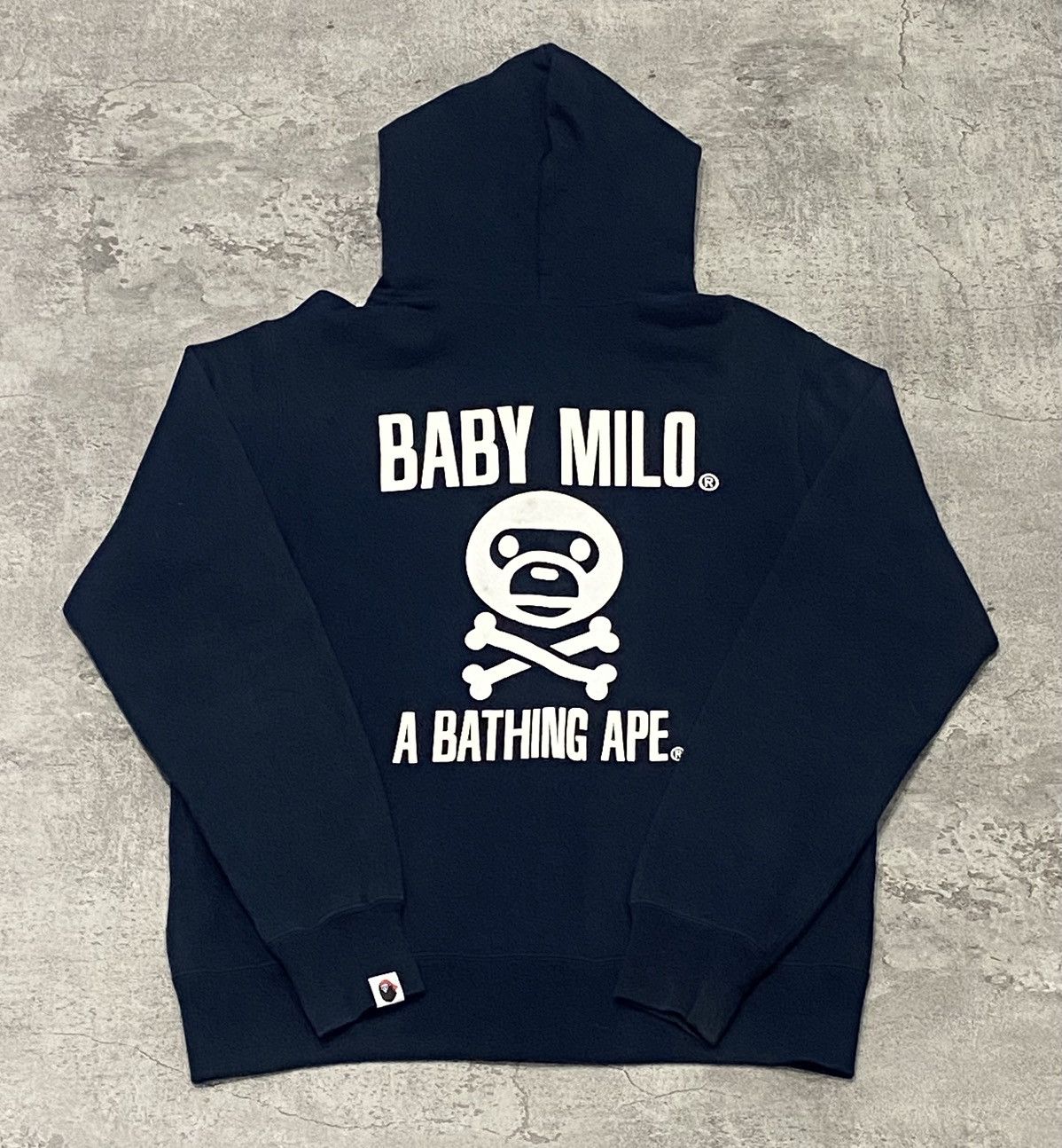 Bape Baby Milo Navy Pirate Store Zip Hoodie Size US L / EU 52-54 / 3 - 1 Thumbnail