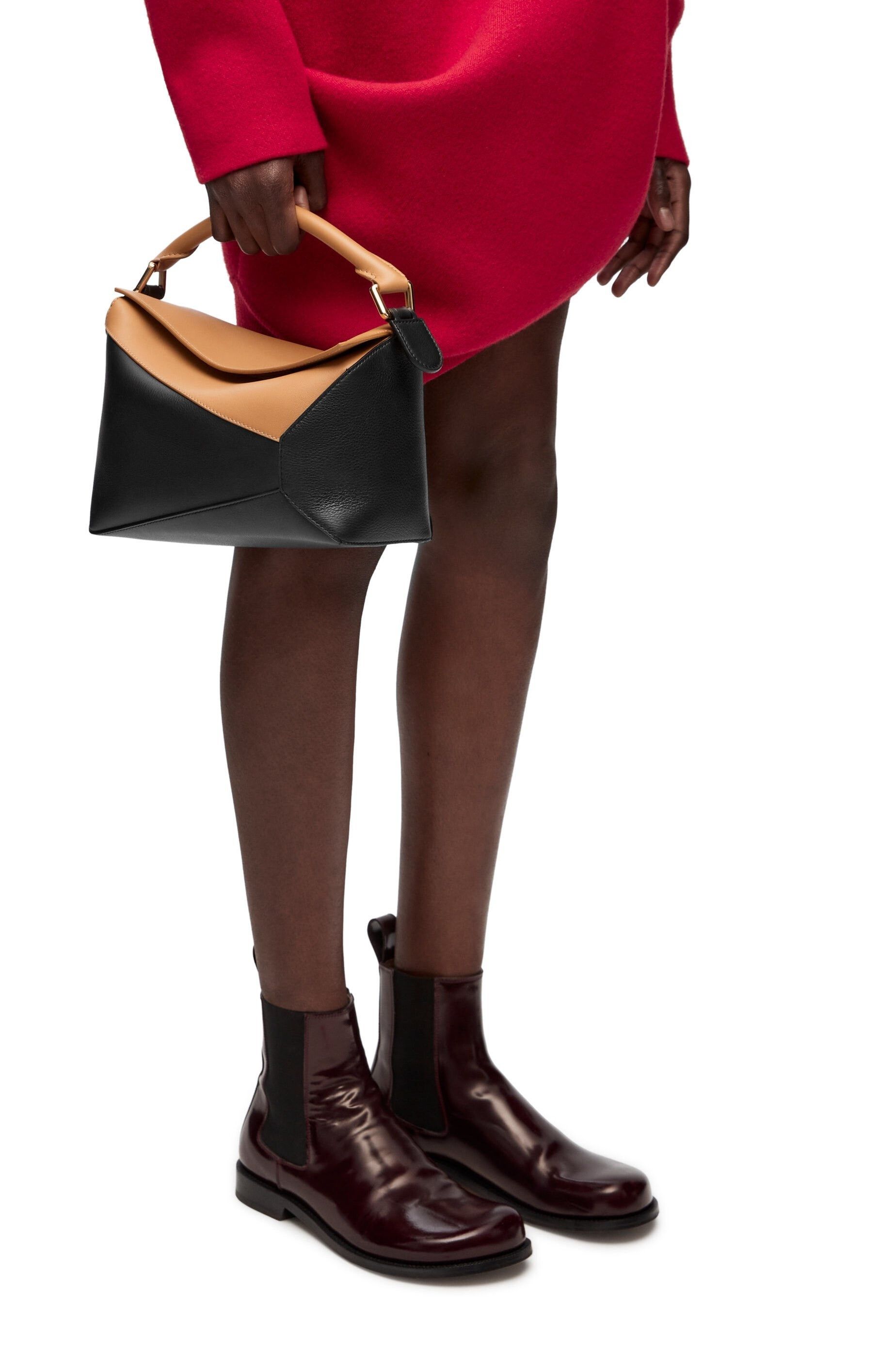 Loewe o1in1g0426 Size: OS / Small Puzzle Bag in Brown/Black Size ONE SIZE - 2 Thumbnail
