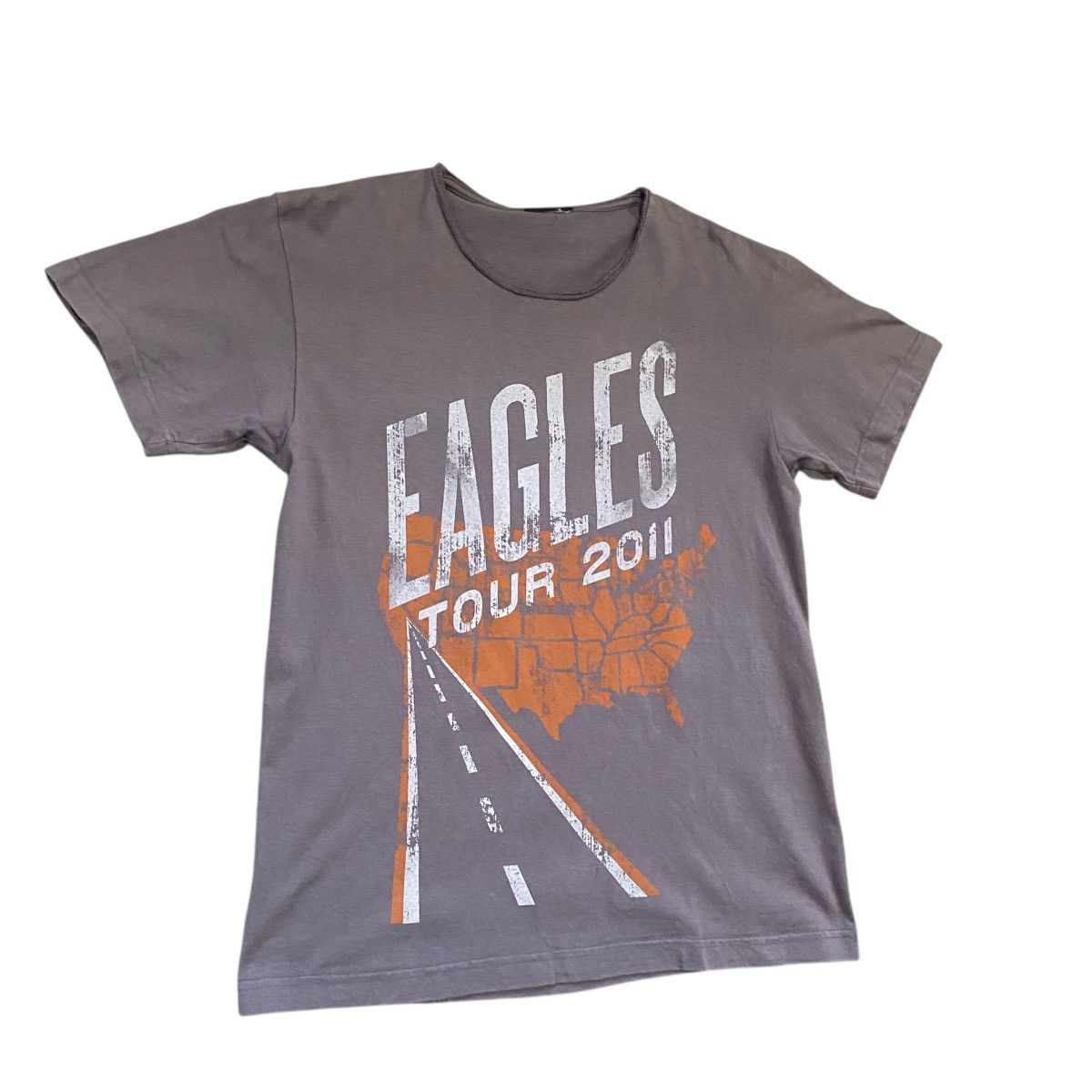 Band Tees Vintage Eagles Tour 2011 Asia Concert T-Shirt | Gray Size US S / EU 44-46 / 1 - 3 Thumbnail
