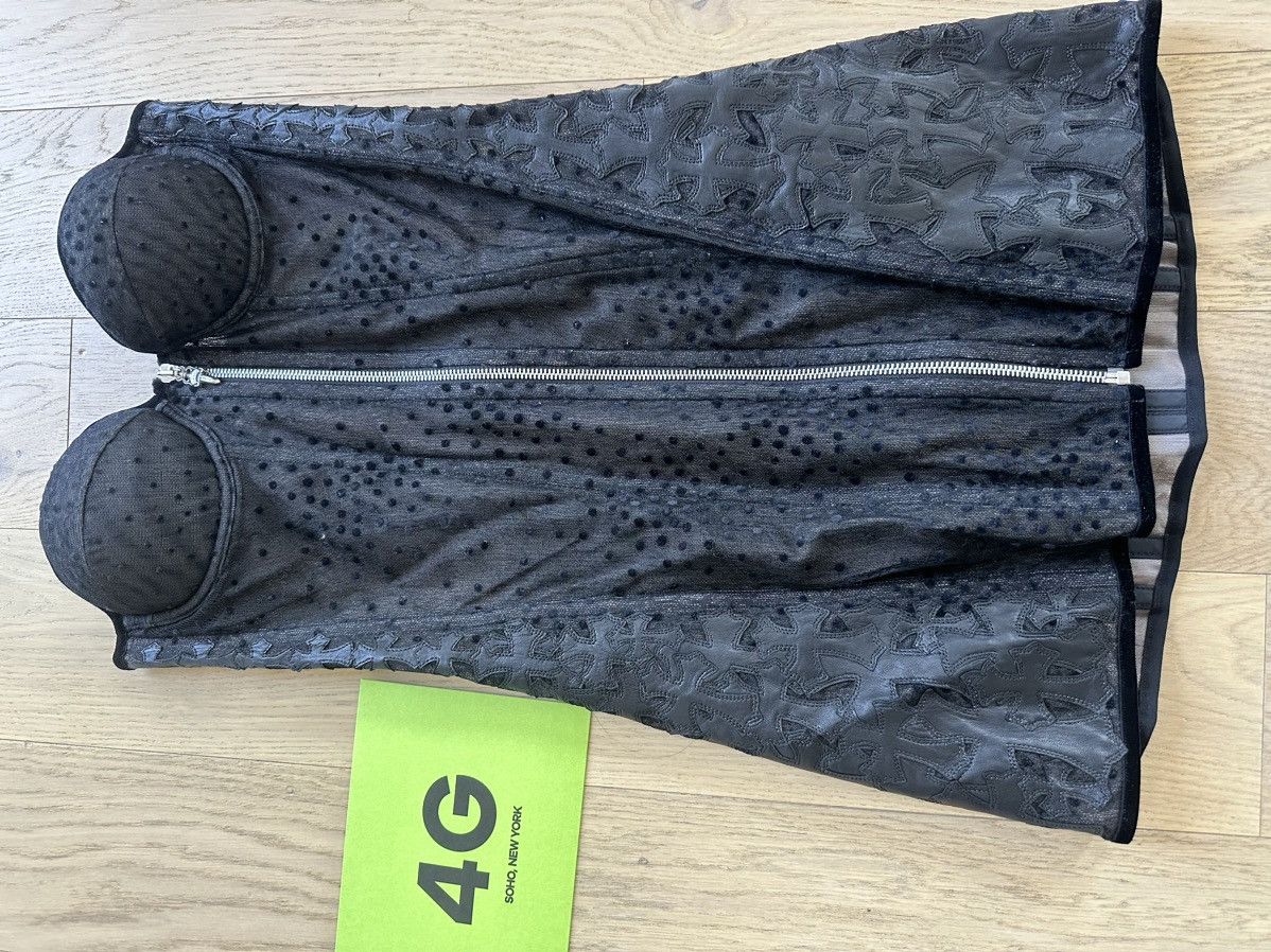 Chrome Hearts Chrome Hearts 1/1 FLOODED CROSS PATCH DRESS CORSET Size S / US 4 / IT 40 - 18 Thumbnail