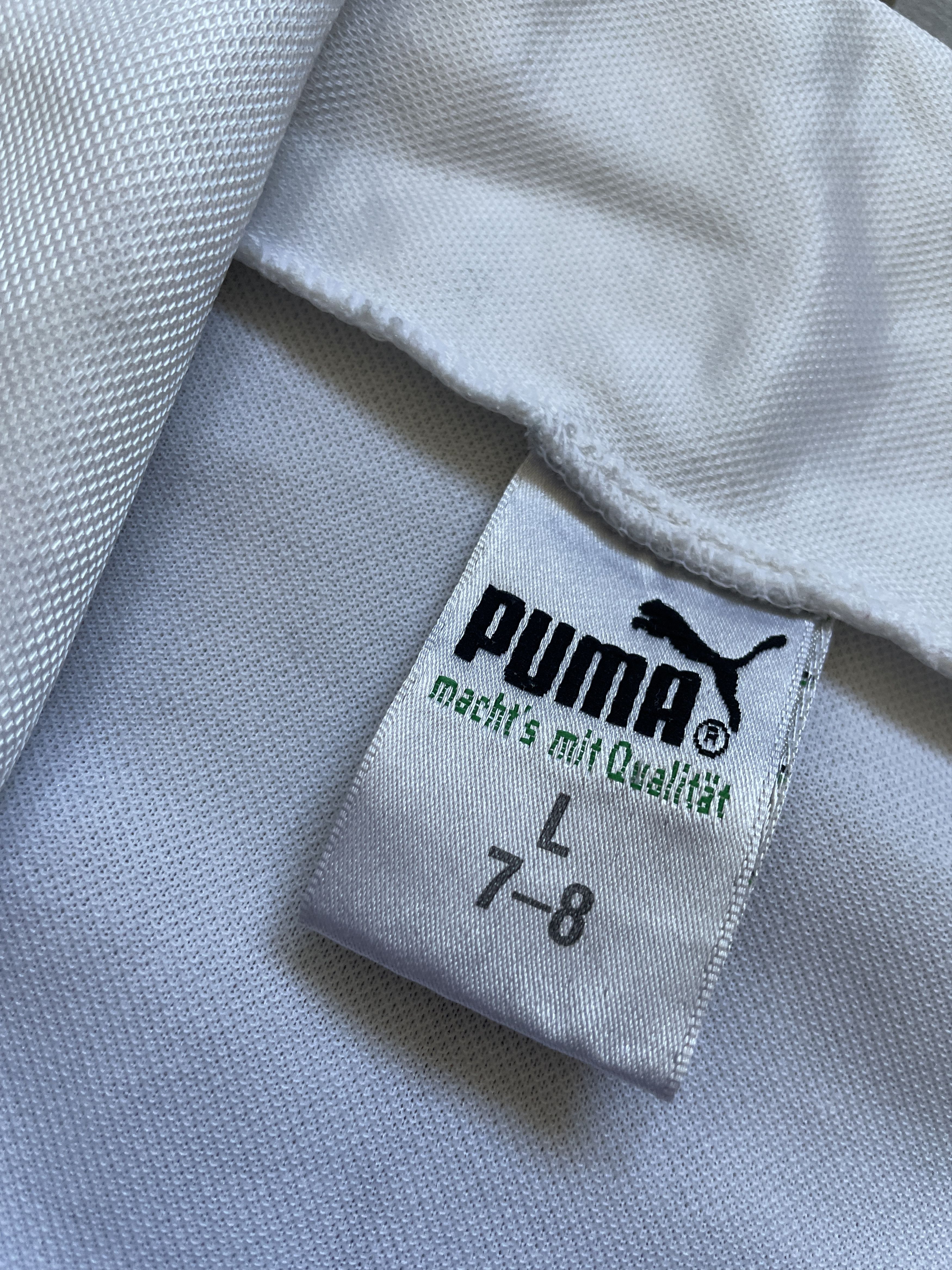 Puma VINTAGE PUMA 90S \WHITE RED BLOKECORE STAR TEMPLATE JERSEY Size US L / EU 52-54 / 3 - 4 Thumbnail