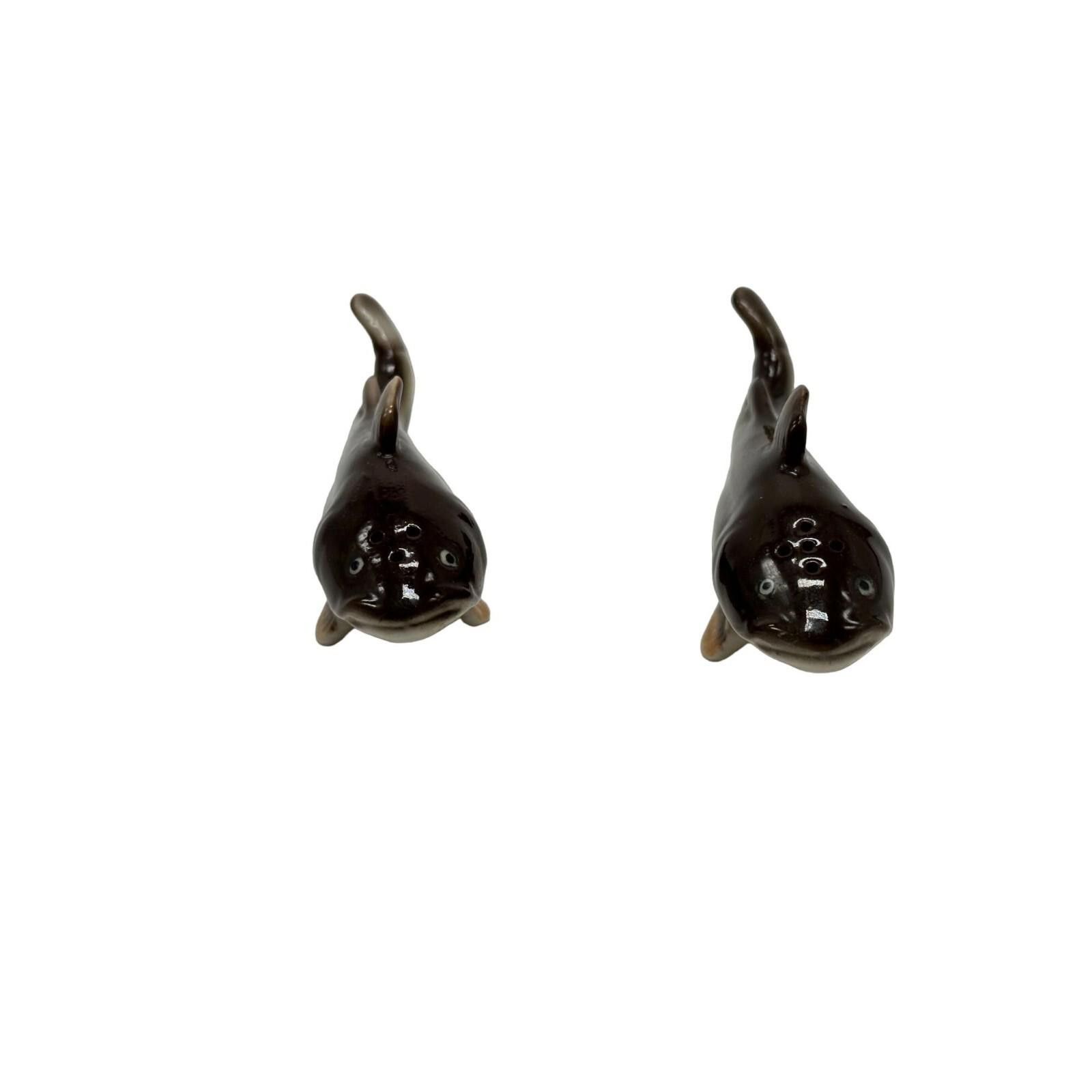 The Unbranded Brand Vintage RELCO Bullhead Catfish Fish Salt Pepper Shaker Set Size ONE SIZE - 2 Thumbnail
