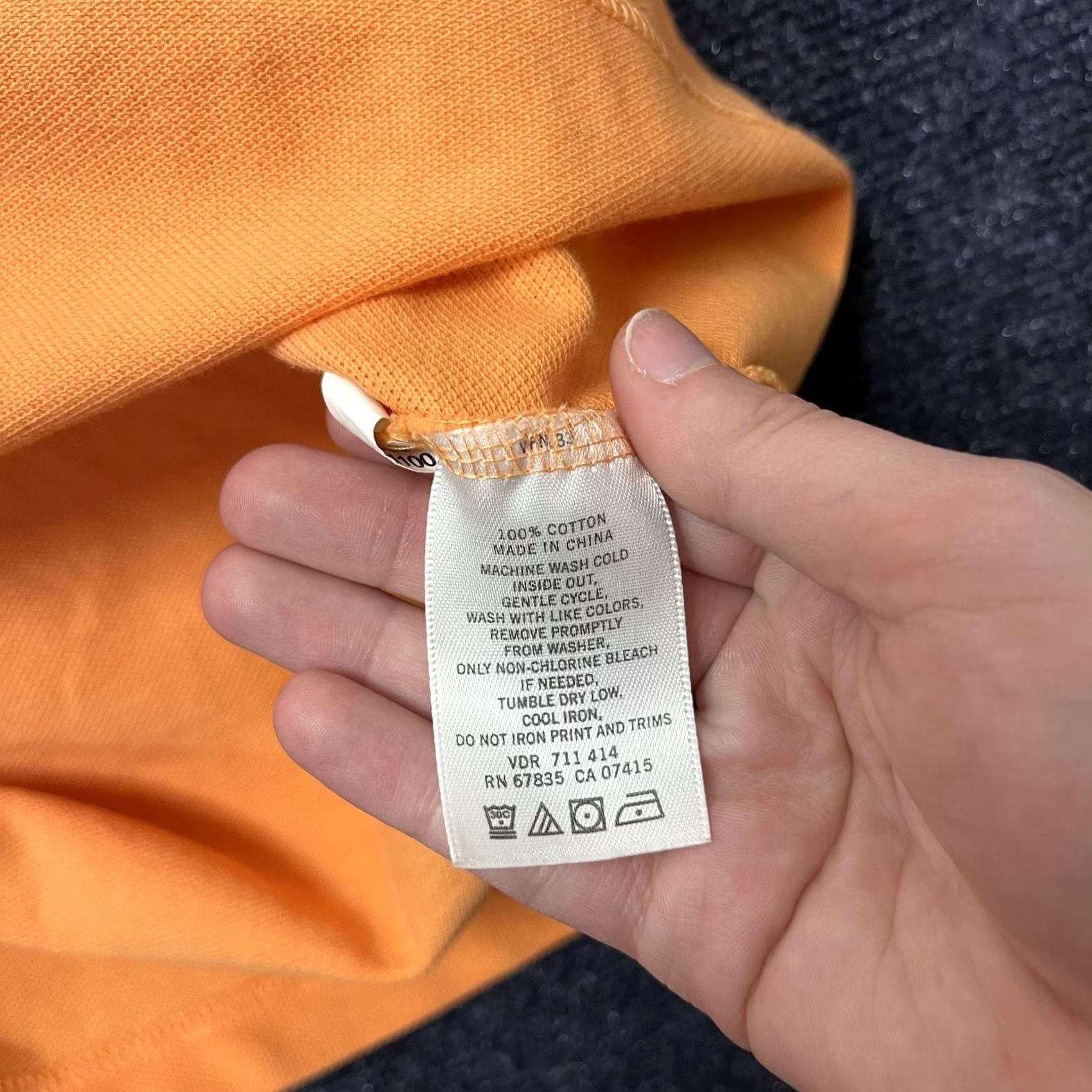 Nautica Nautica Polo Shirt Mens XL Orange Classic Fit Short Sleeve Collared Cotton Size US XL / EU 56 / 4 - 4 Thumbnail