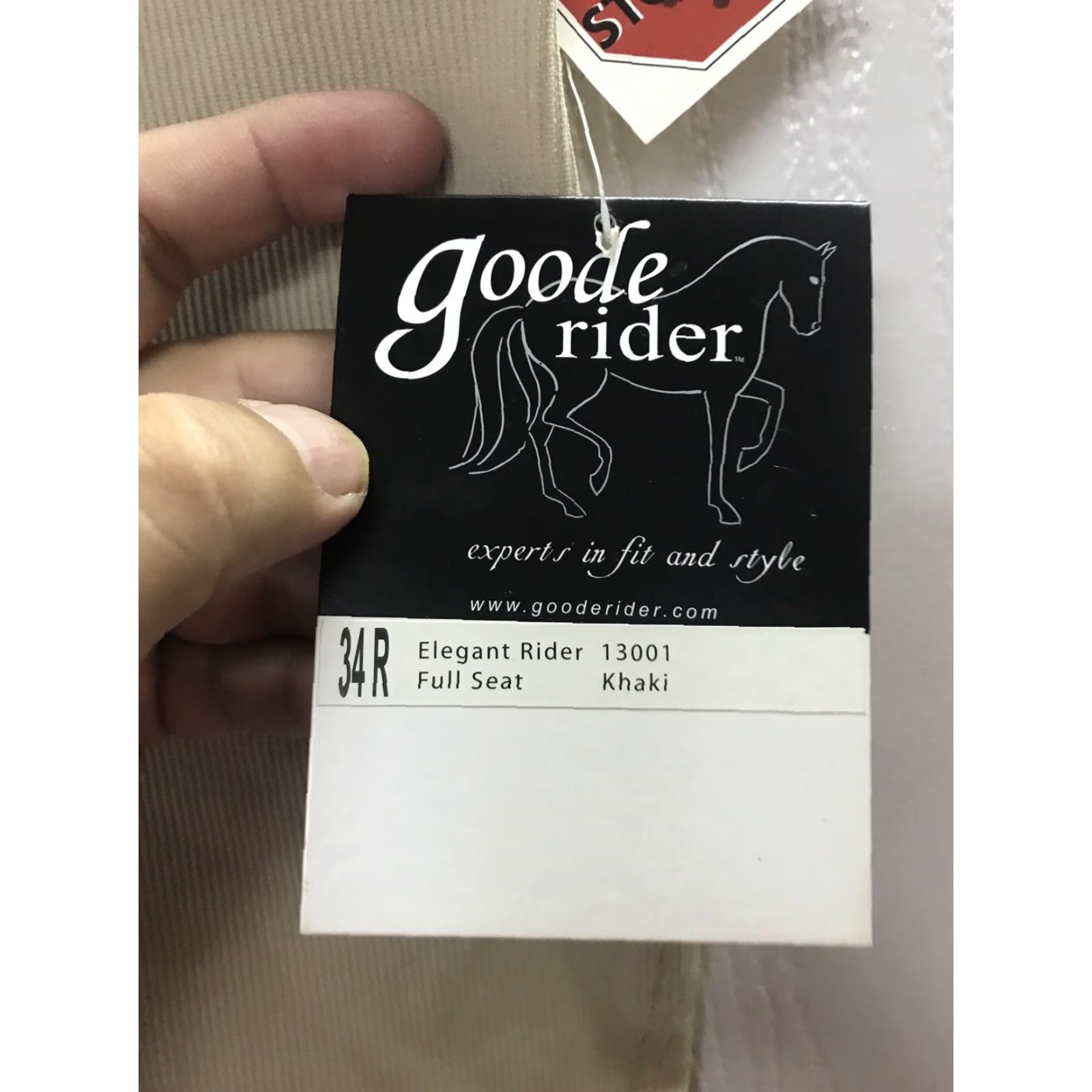 Vintage Goode Rider Pants 34r Elegant Rider Full Seat Khaki Womens Size 24" / US 00 / IT 34 - 3 Thumbnail